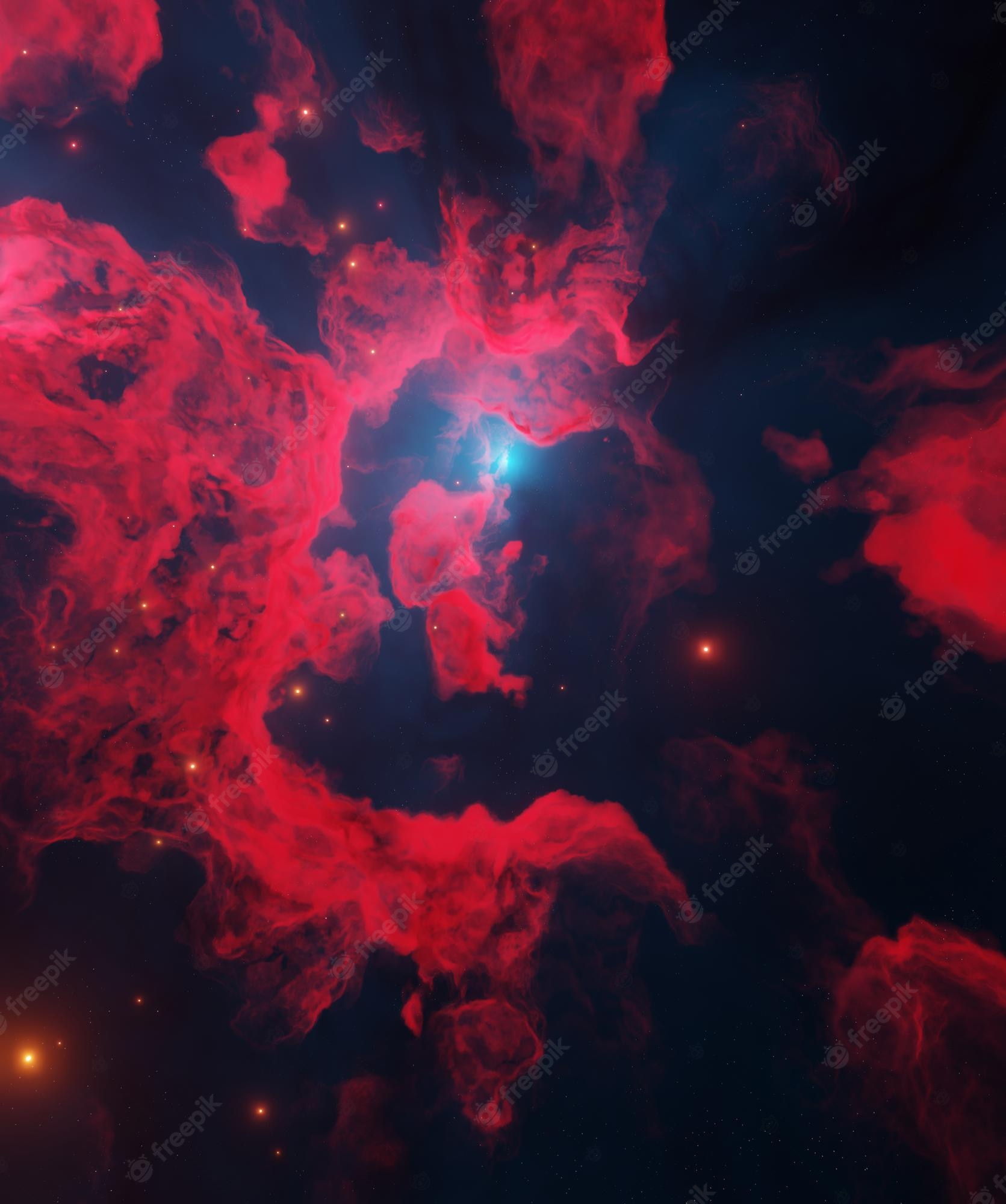 Red And Blue Galaxy Wallpapers