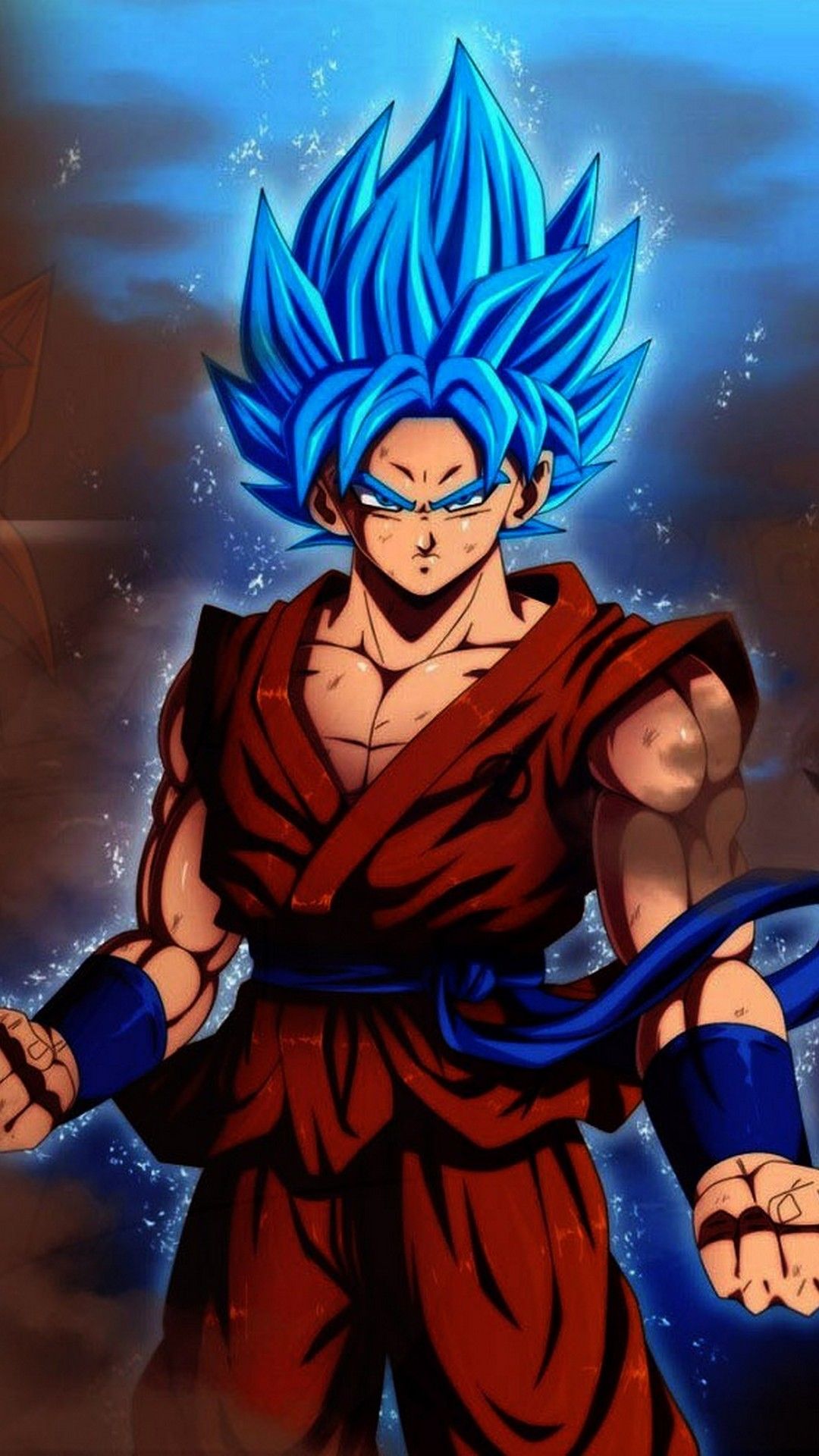 Red And Blue Goku Wallpapers