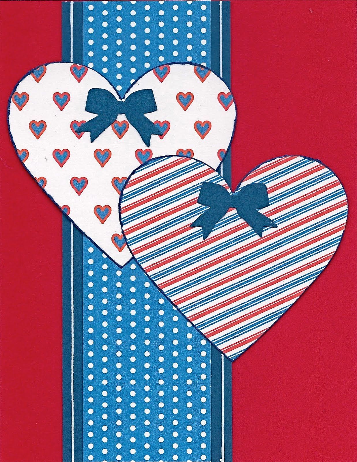 Red And Blue Heart Wallpapers