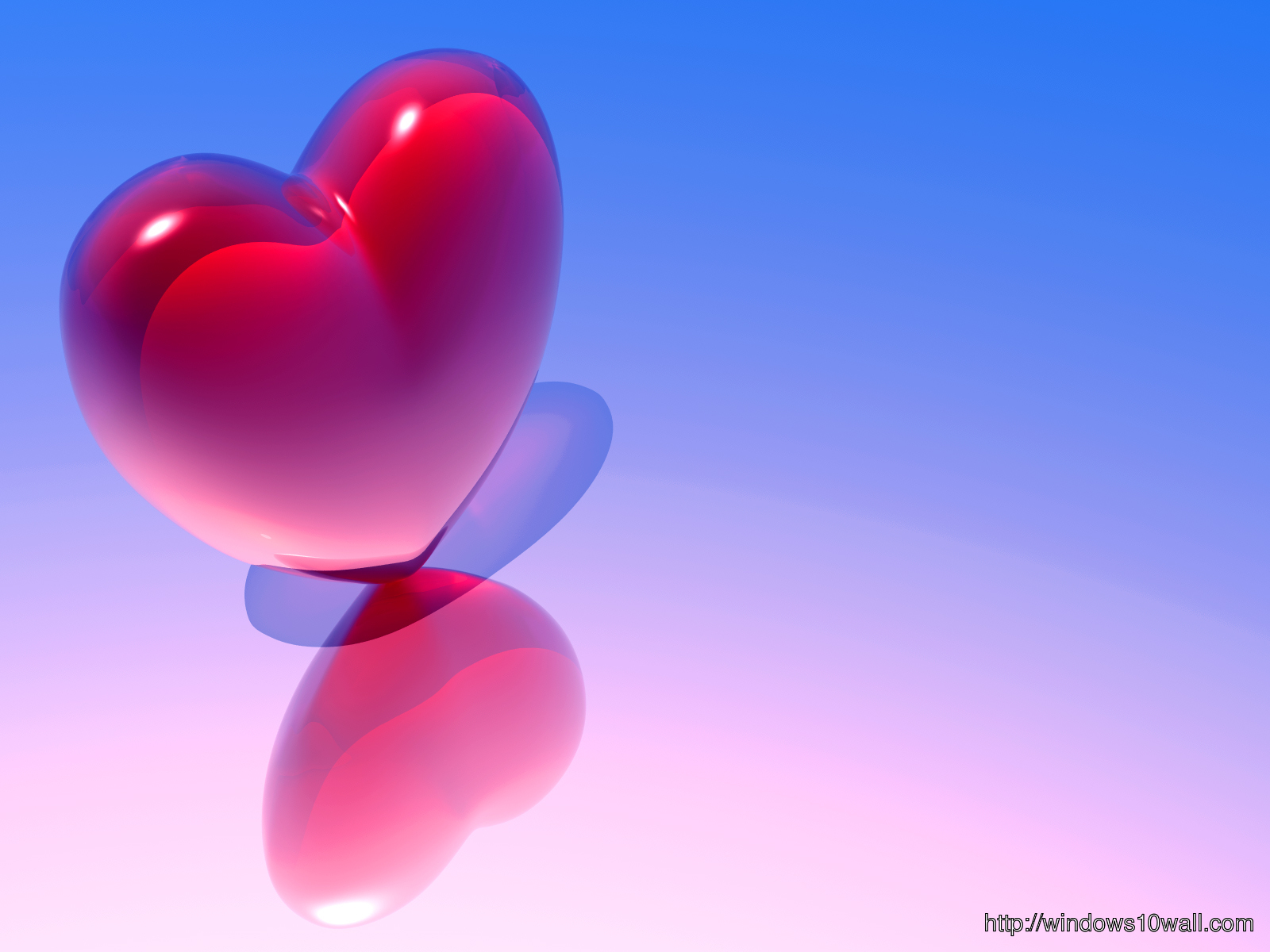 Red And Blue Heart Wallpapers