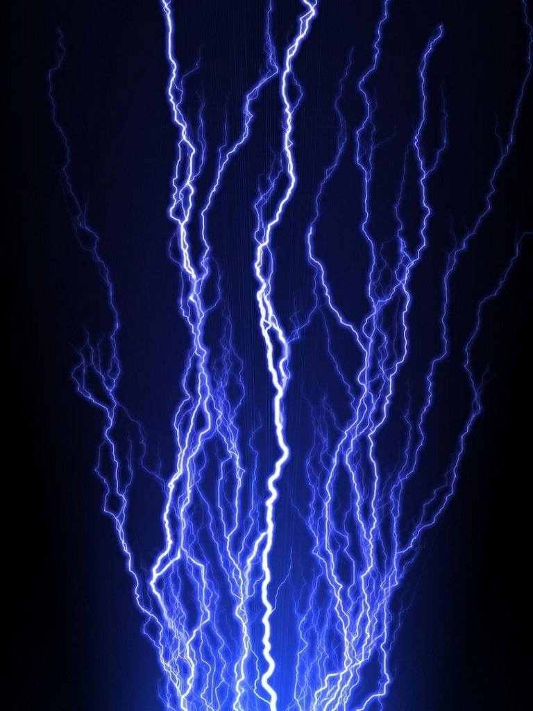 Red And Blue Lightning Wallpapers