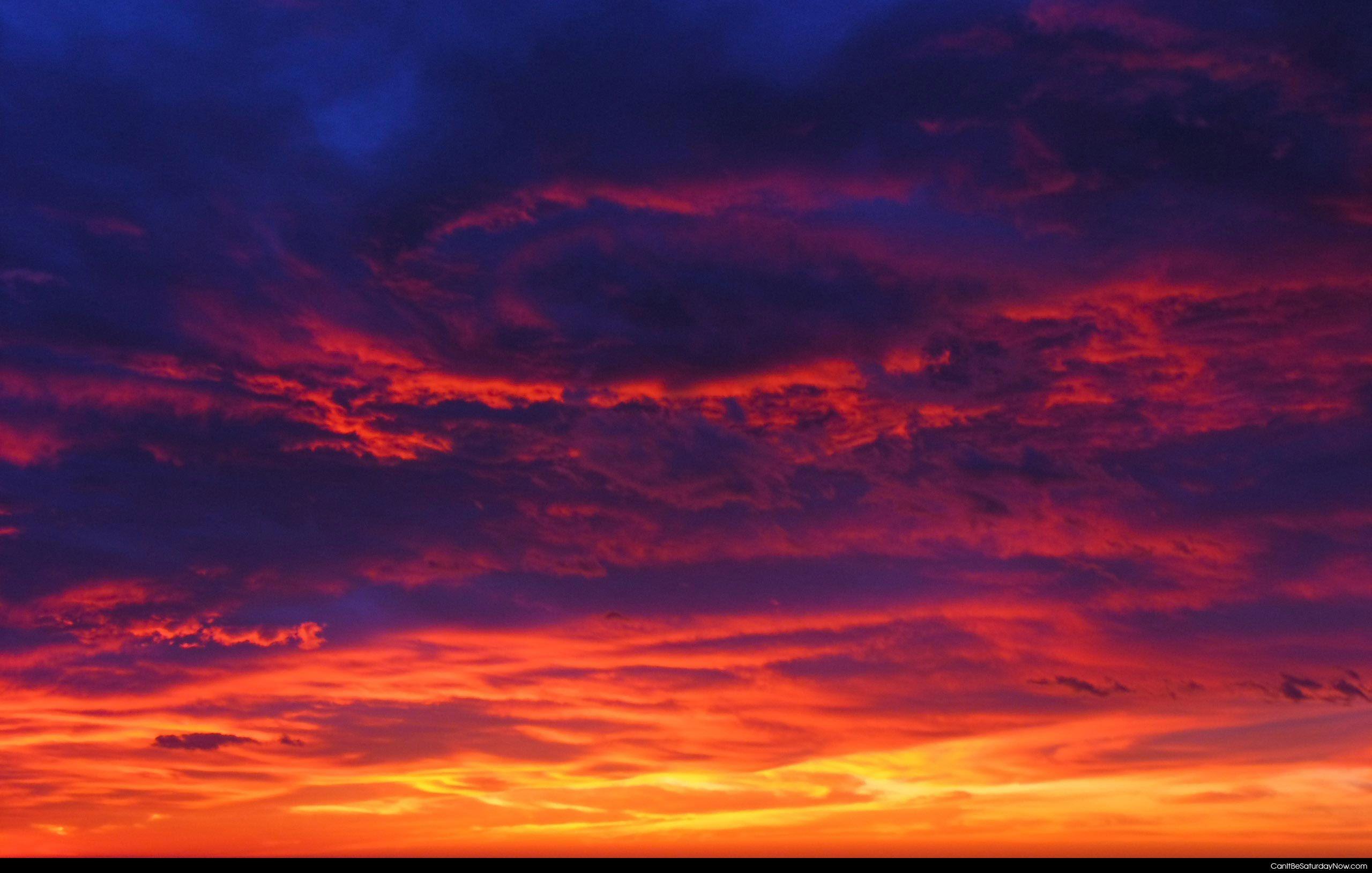 Red And Blue Sky Wallpapers