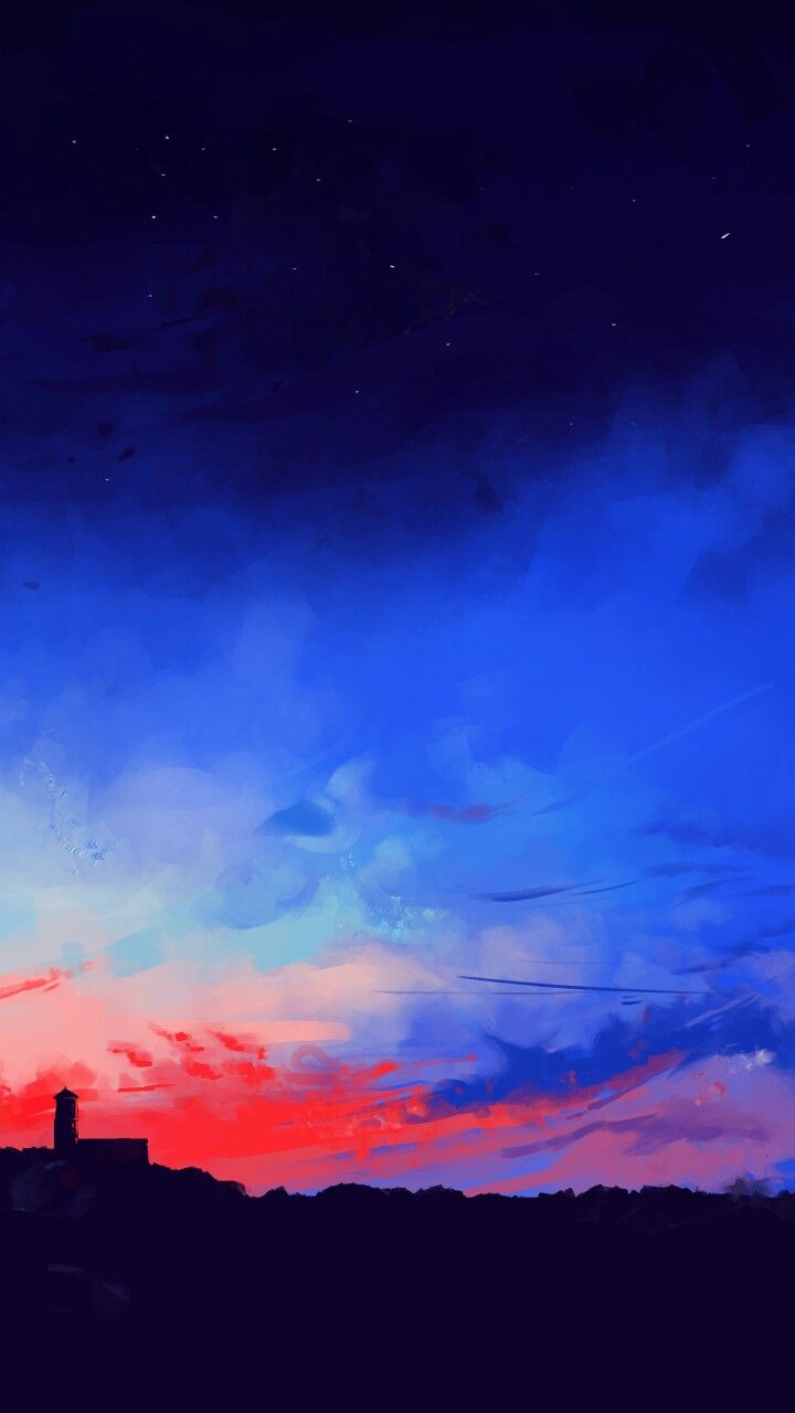 Red And Blue Sky Wallpapers