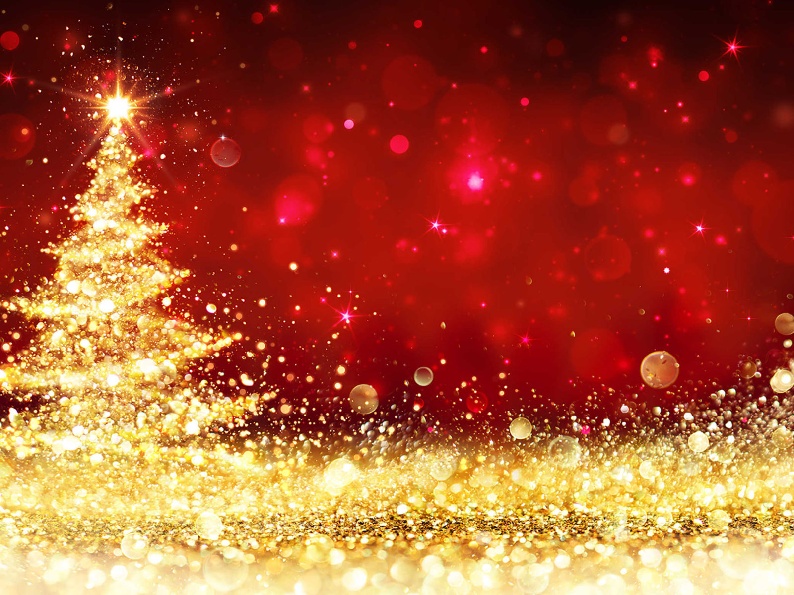 Red And Gold Christmas Wallpapers