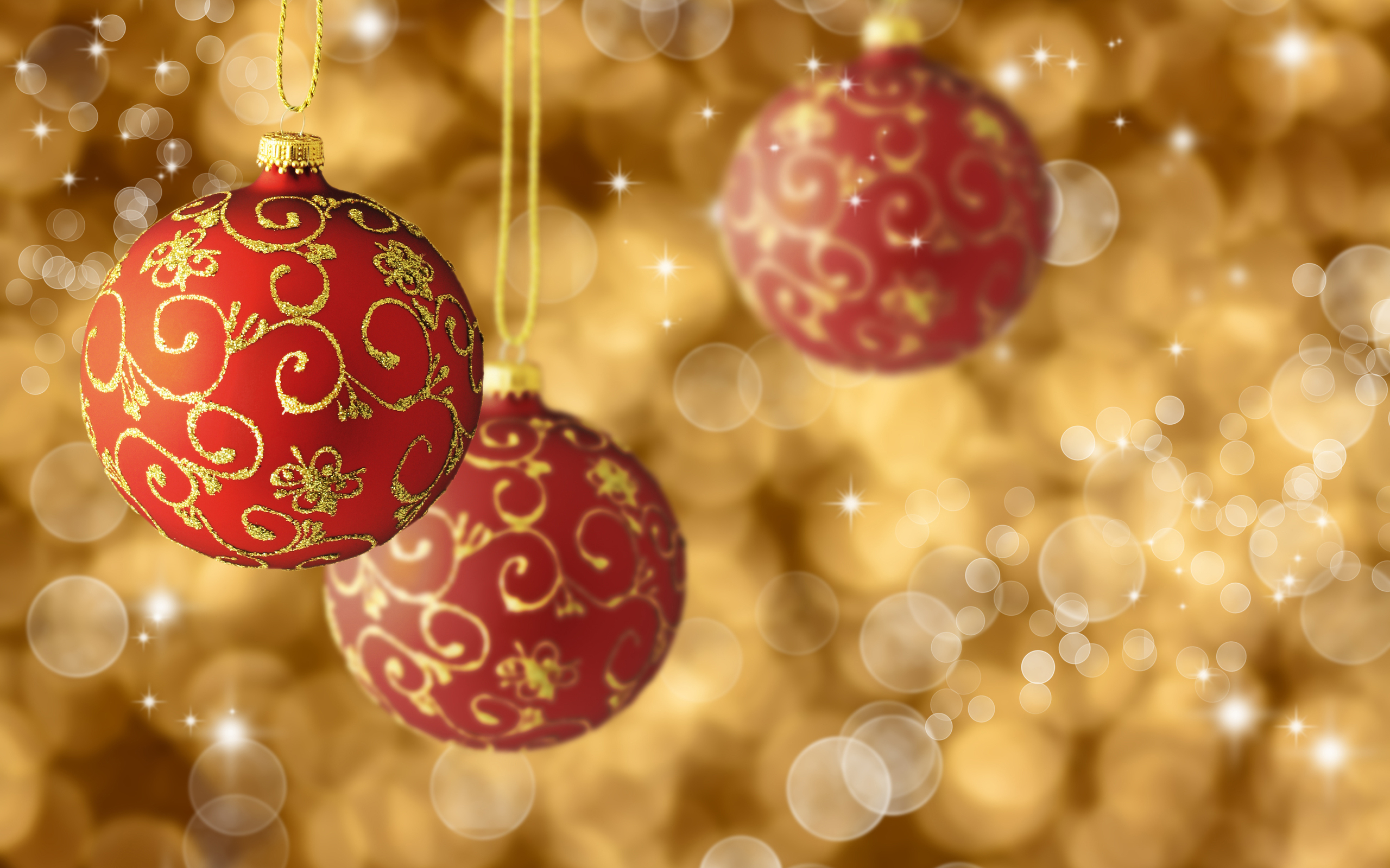 Red And Gold Christmas Wallpapers