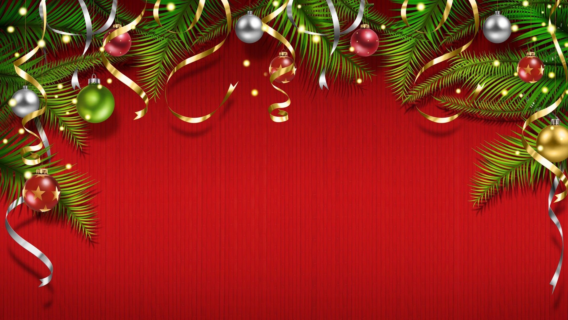 Red And Gold Christmas Wallpapers