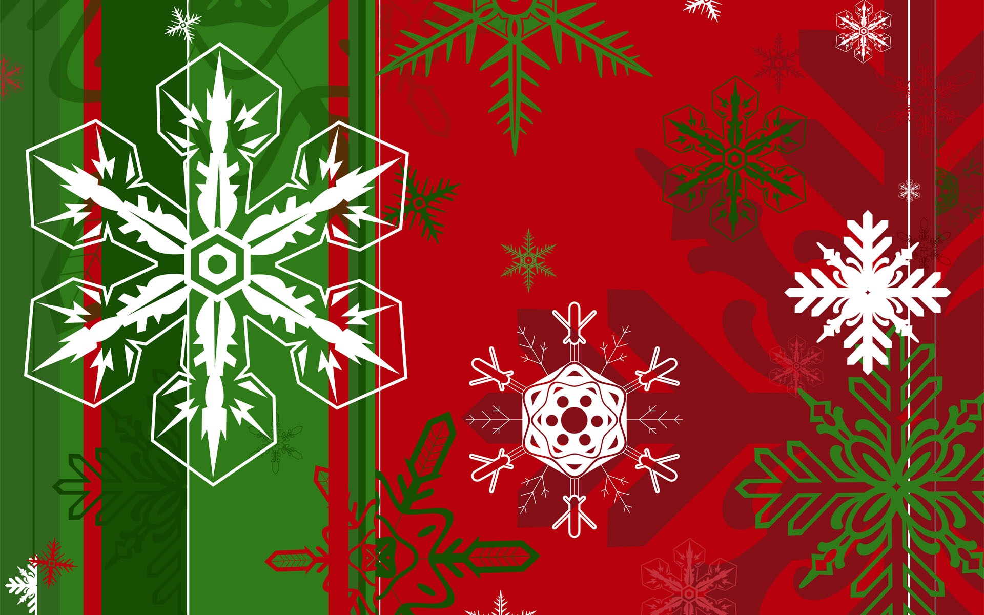 Red And Green Christmas Wallpapers