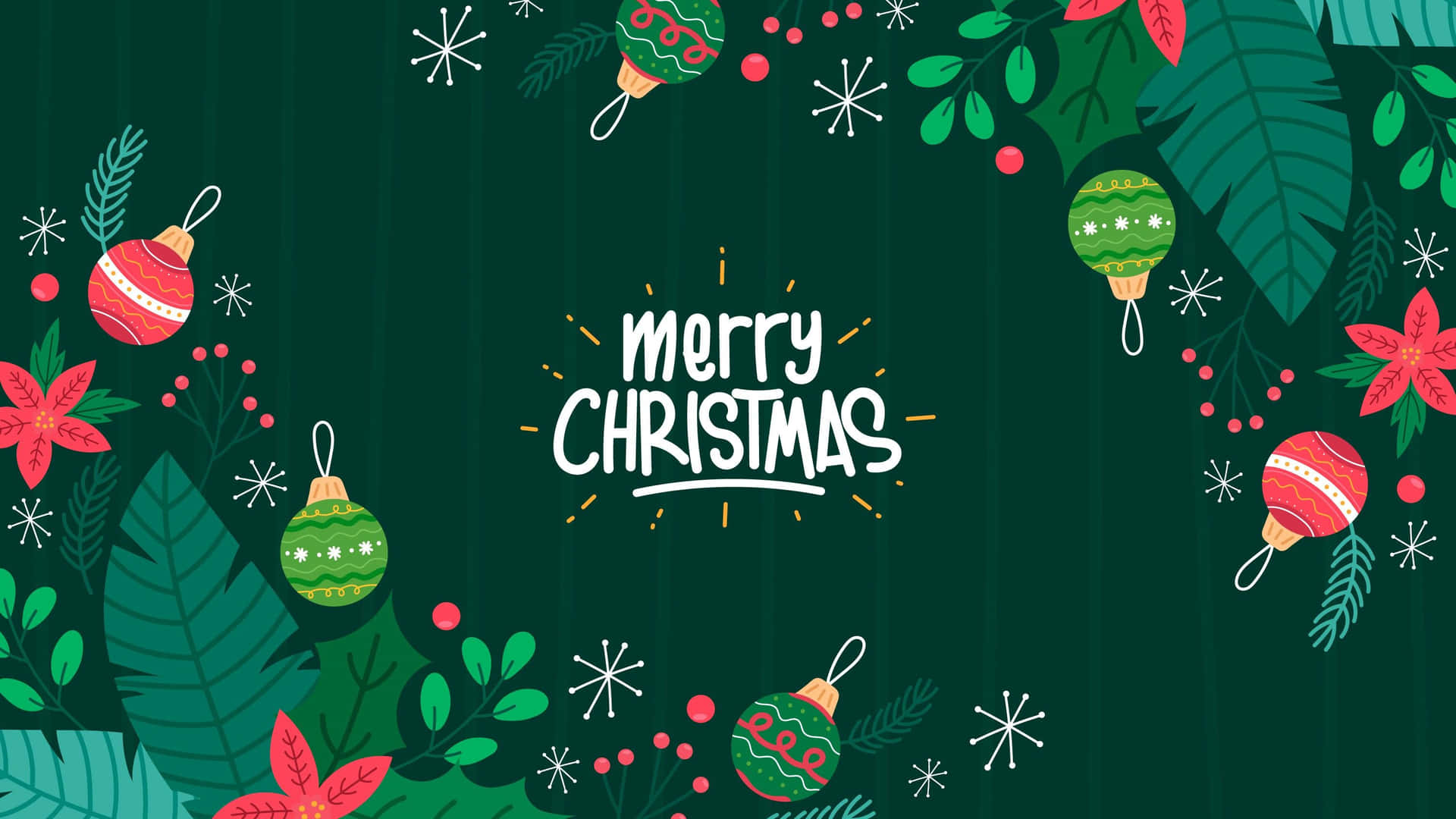 Red And Green Christmas Wallpapers