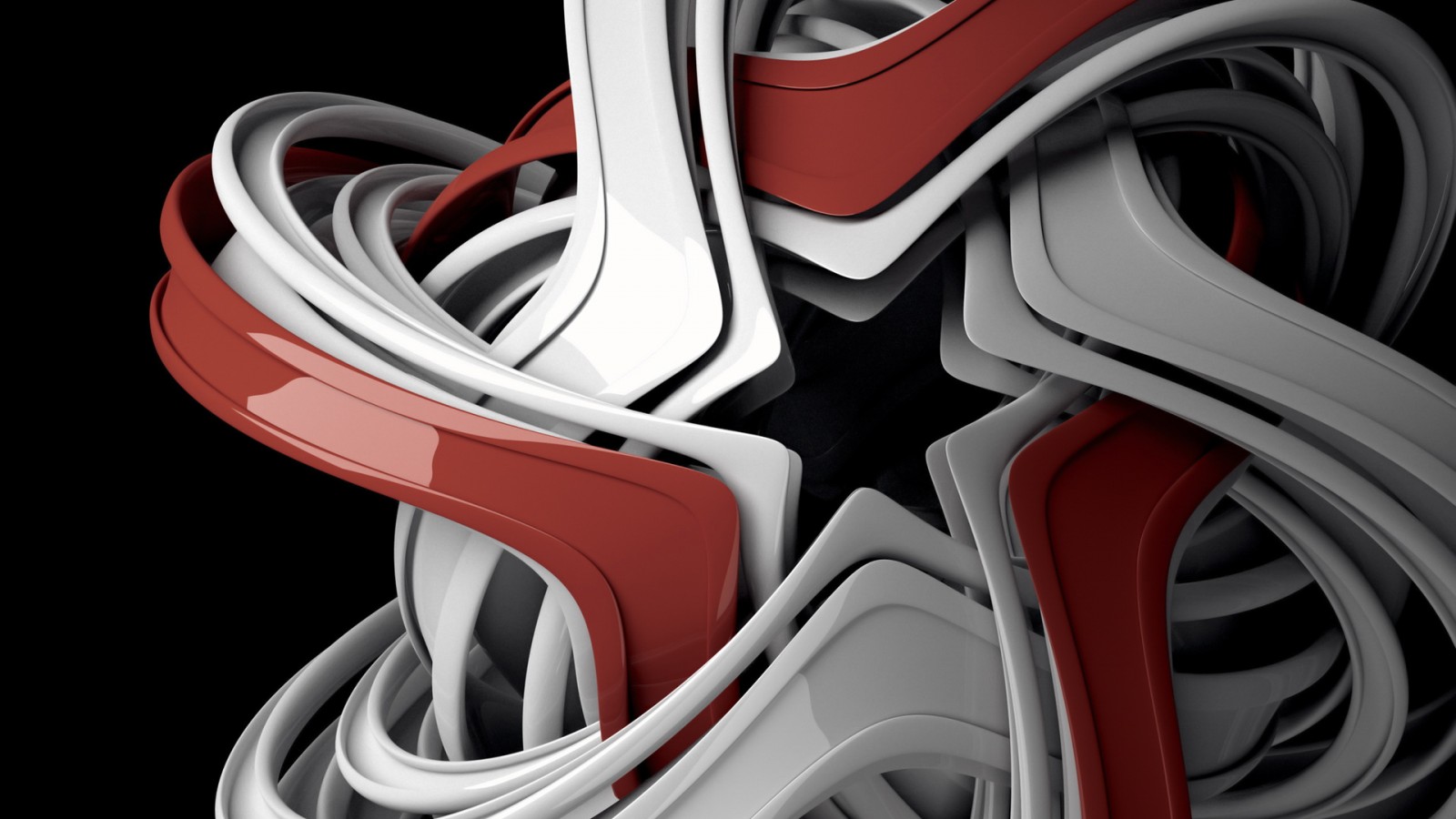 Red And White Abstract Wallpapers