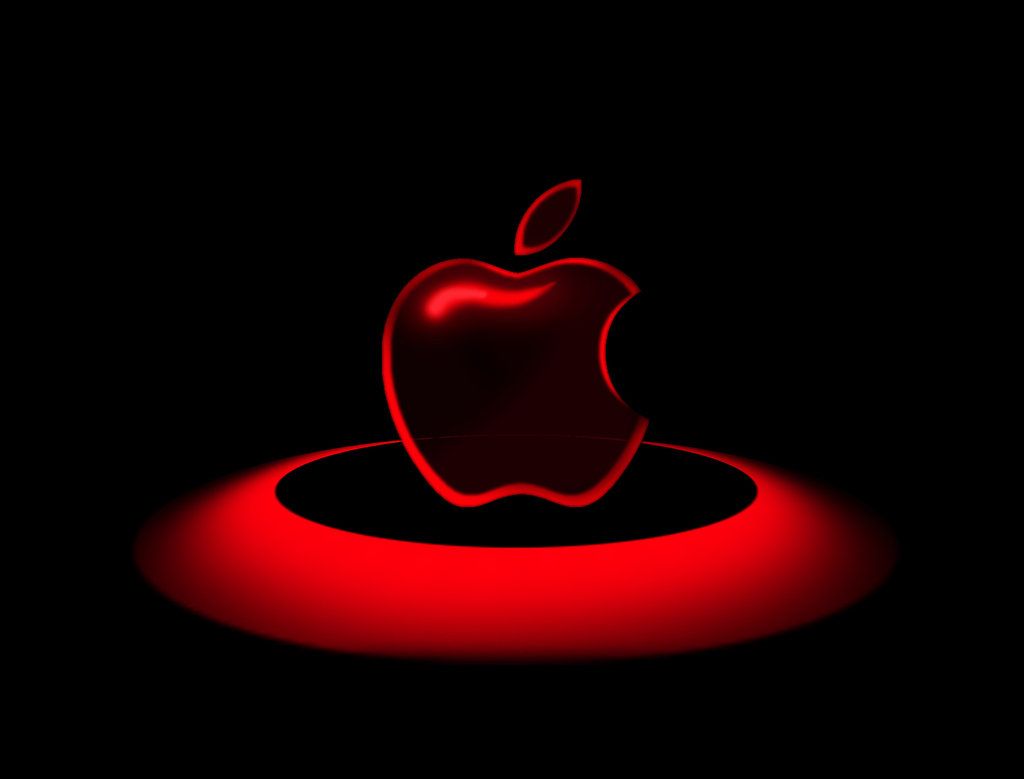 Red Apple Logo Iphone 6 Wallpapers