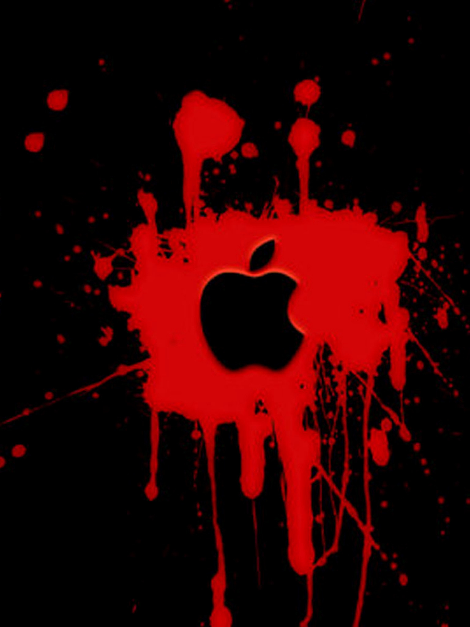 Red Apple Logo Iphone 6 Wallpapers