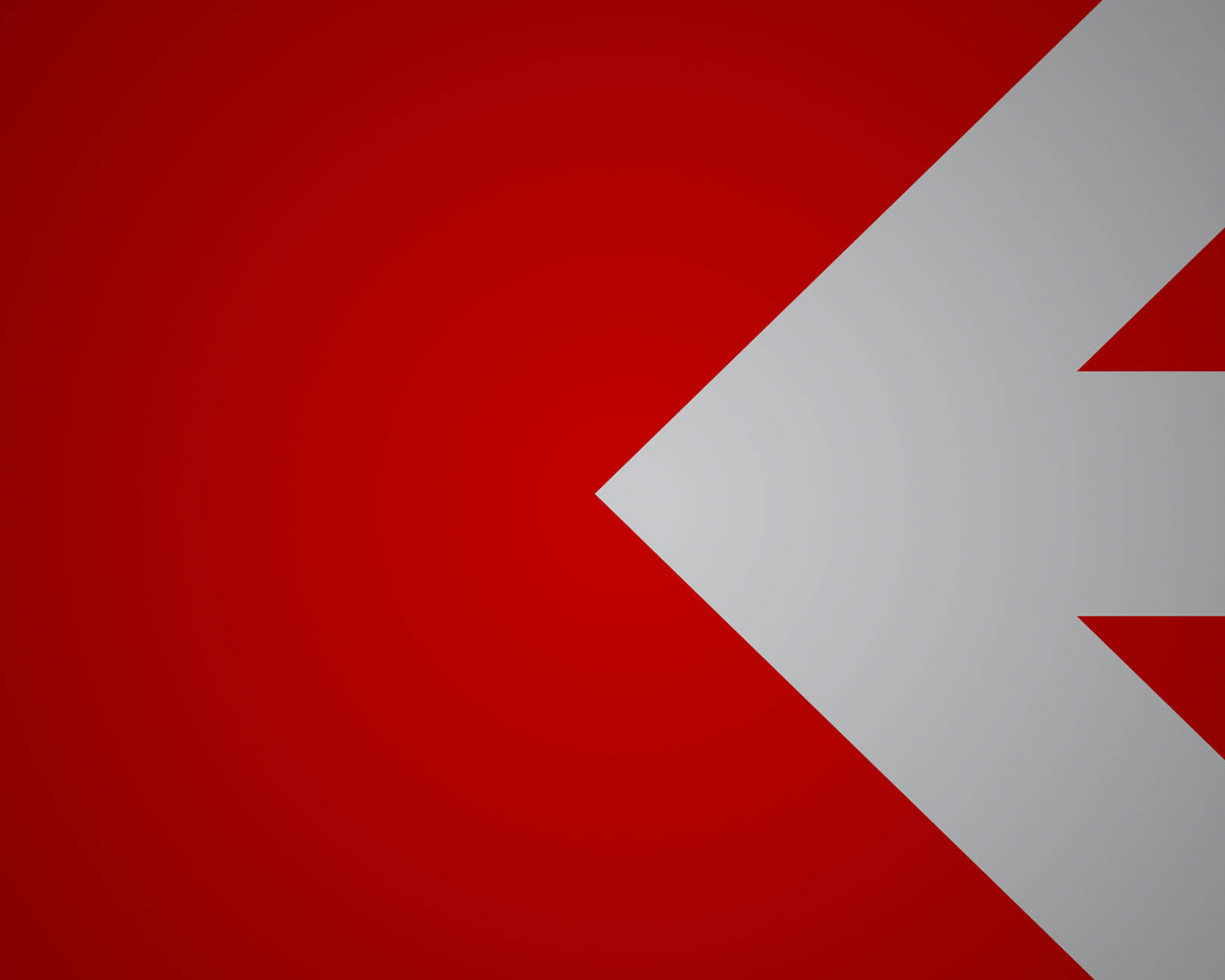 Red Artistic Left Arrow Wallpapers