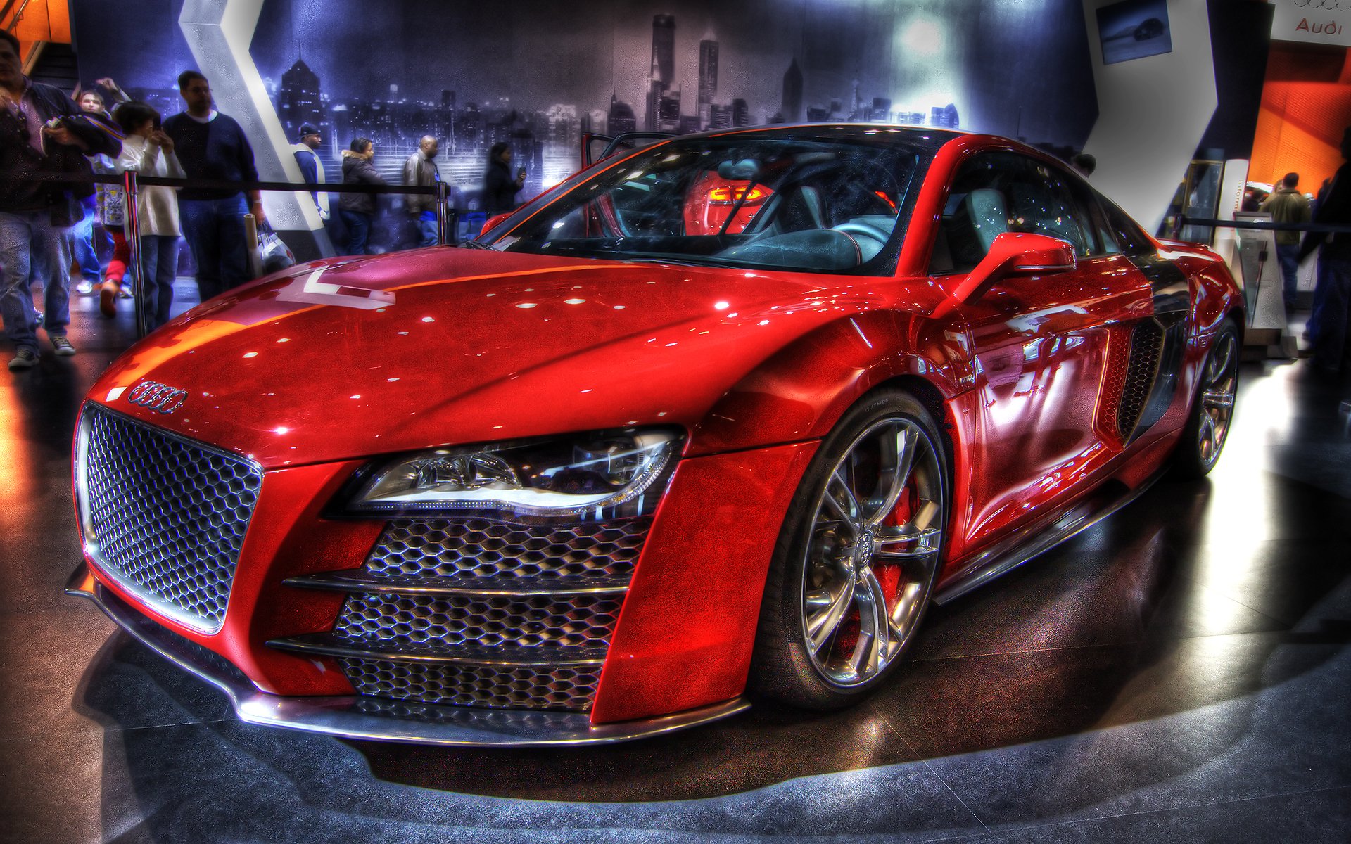 Red Audi R8 Wallpapers