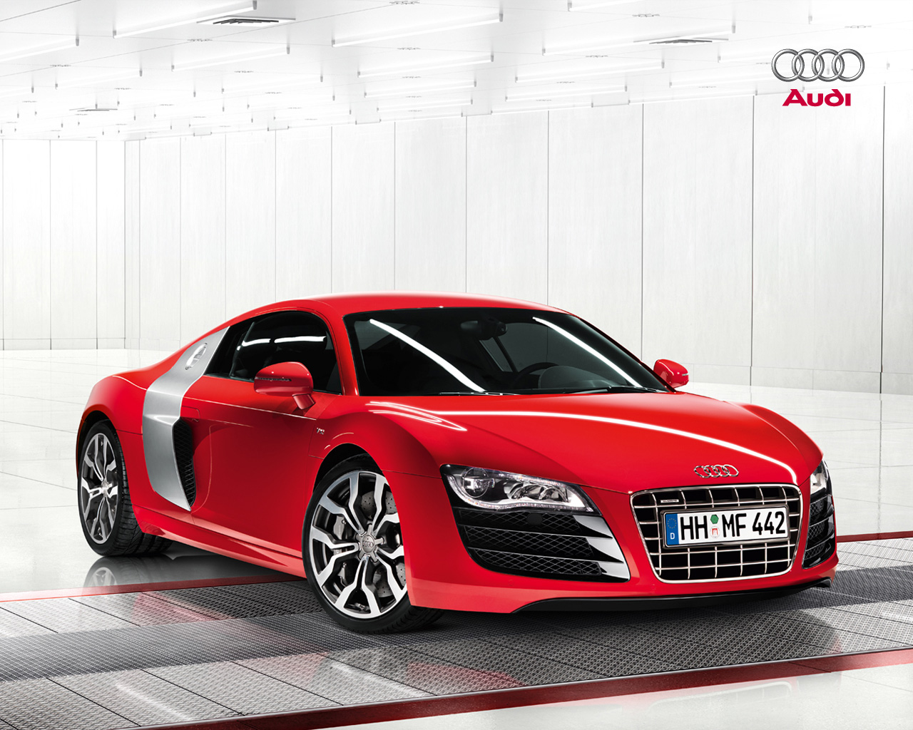 Red Audi R8 Wallpapers