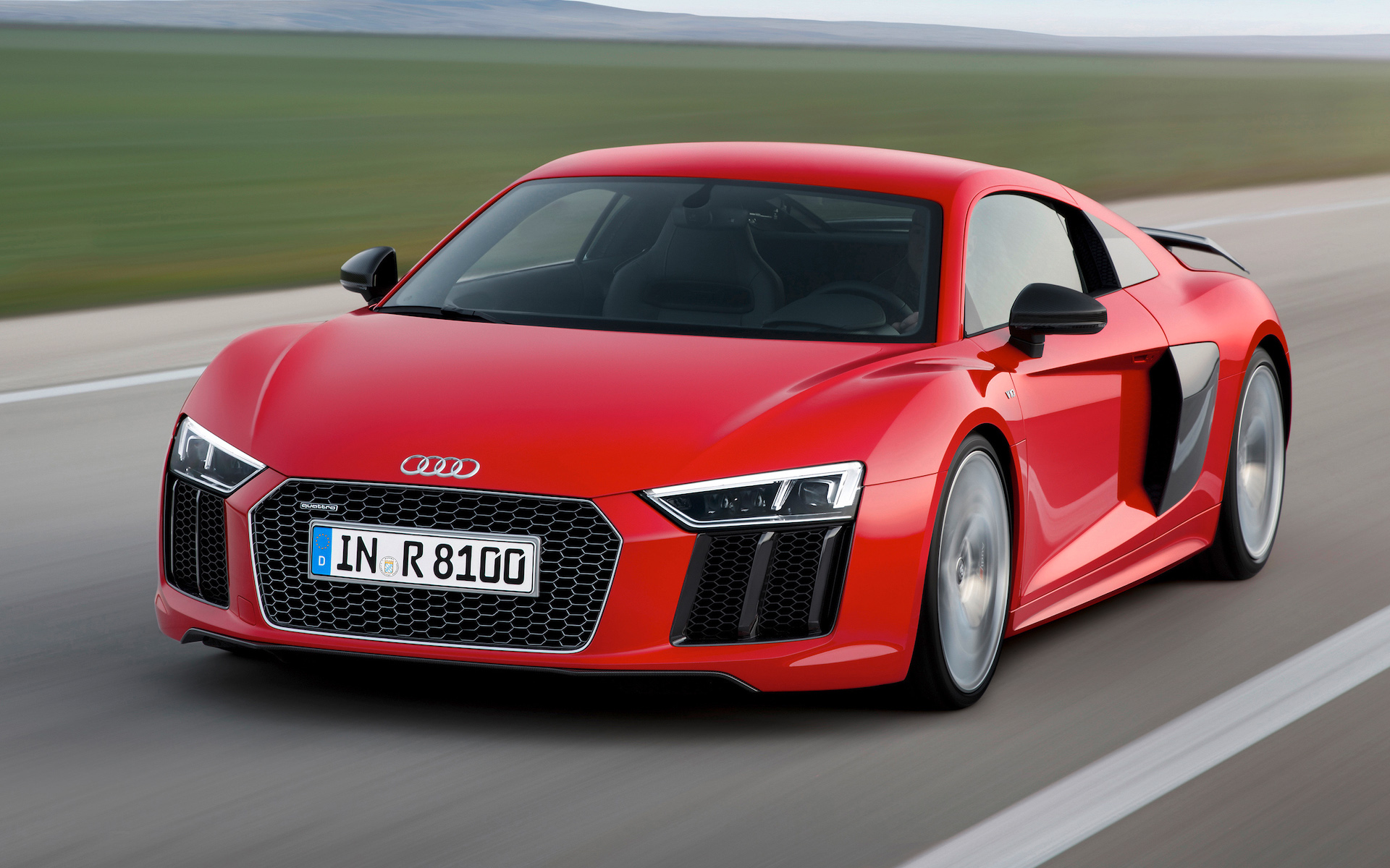 Red Audi R8 Wallpapers