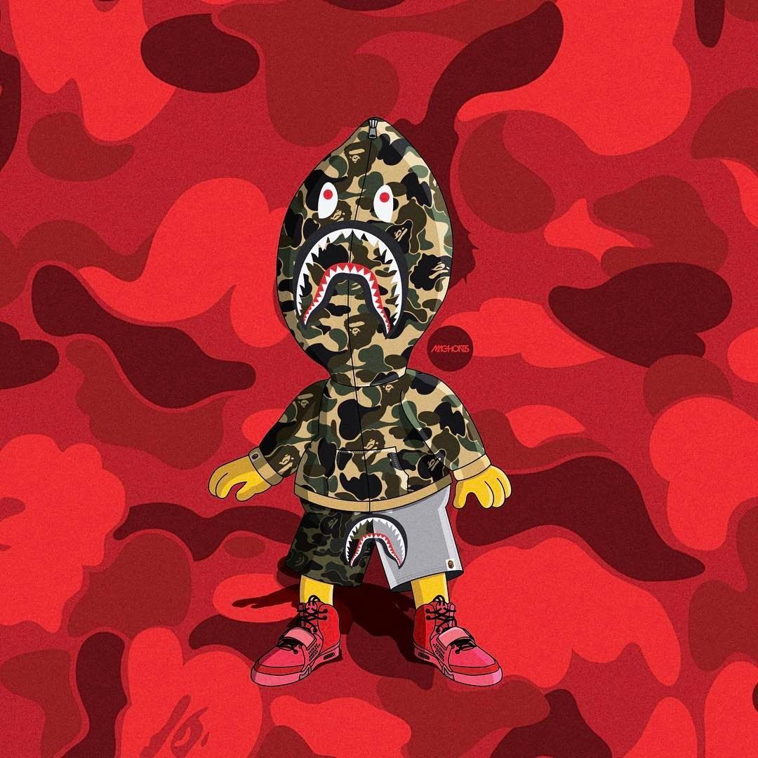 Red Bape Supreme Wallpapers