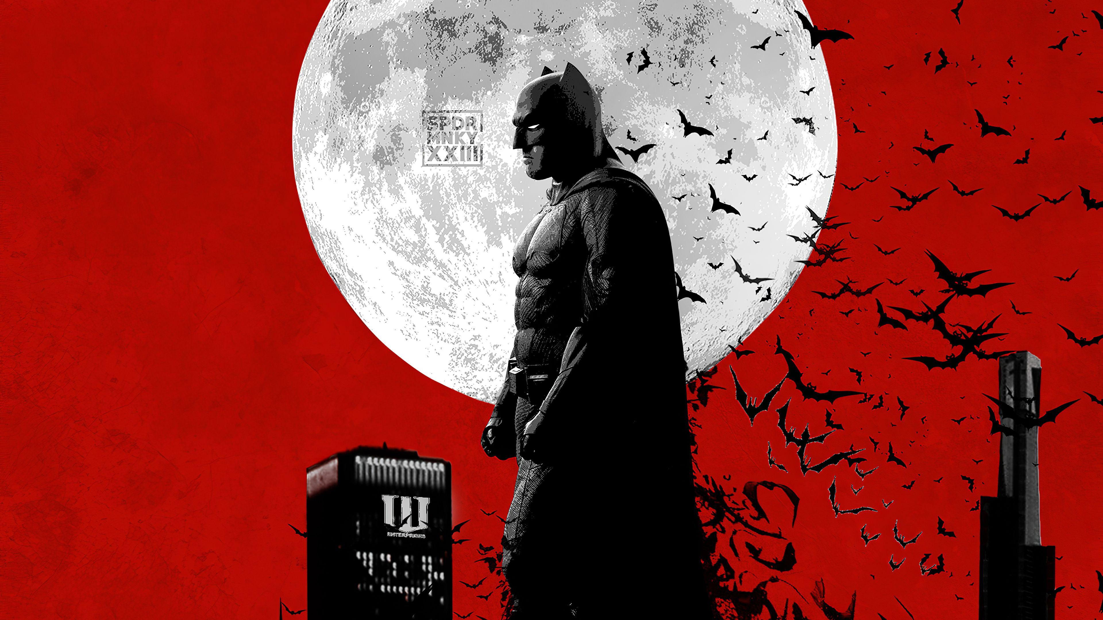 Red Batman Dc 4K Art Wallpapers