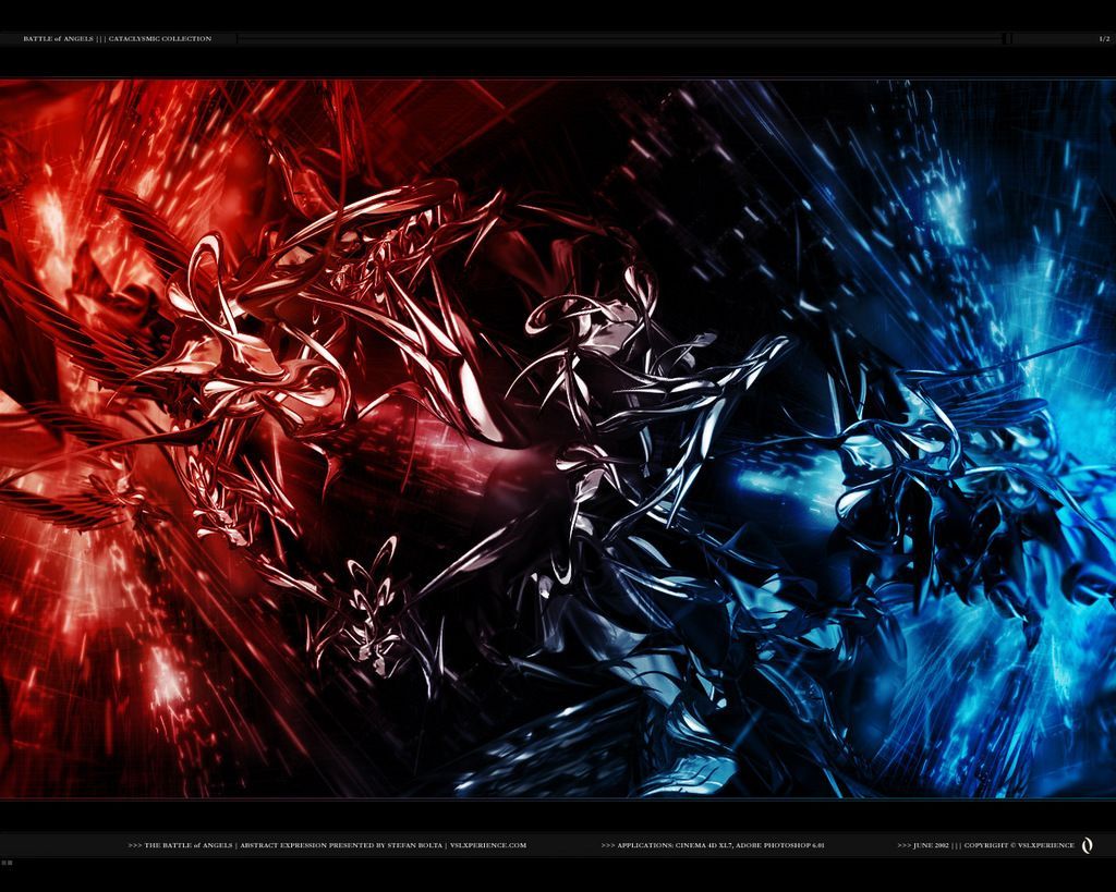 Red Black And Blue Wallpapers