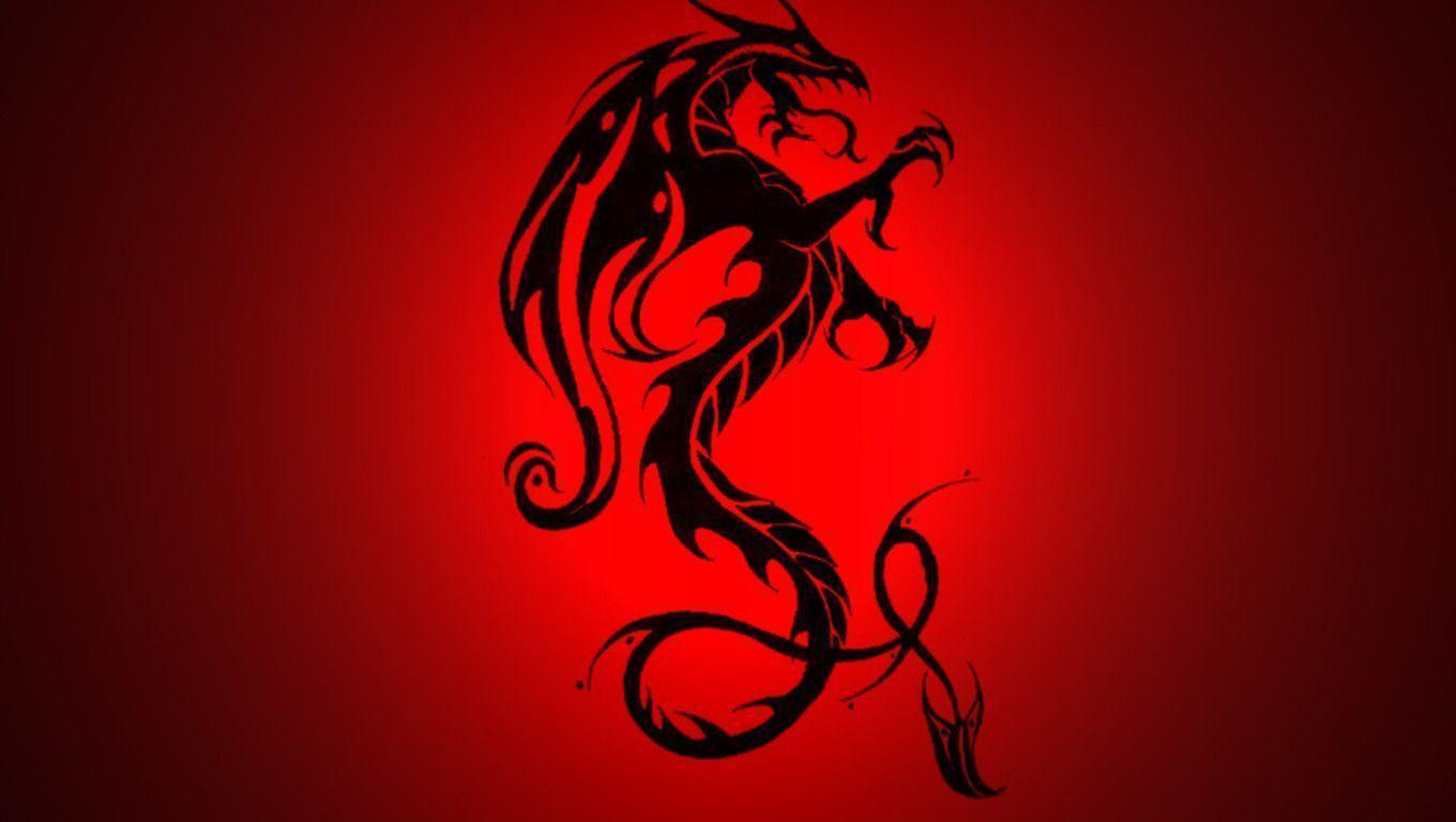 Red Black Dragon Wallpapers