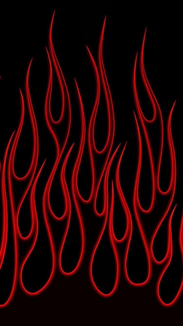 Red Black Fire Wallpapers