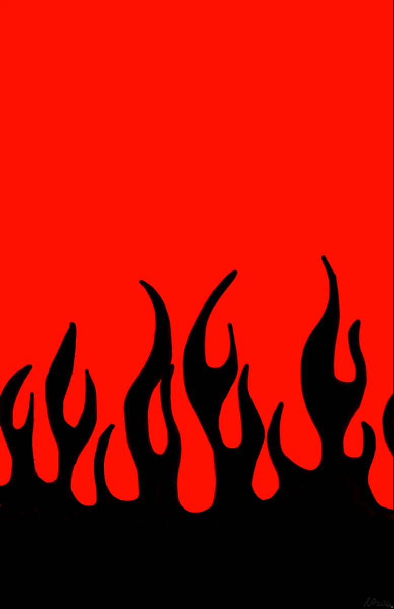 Red Black Fire Wallpapers