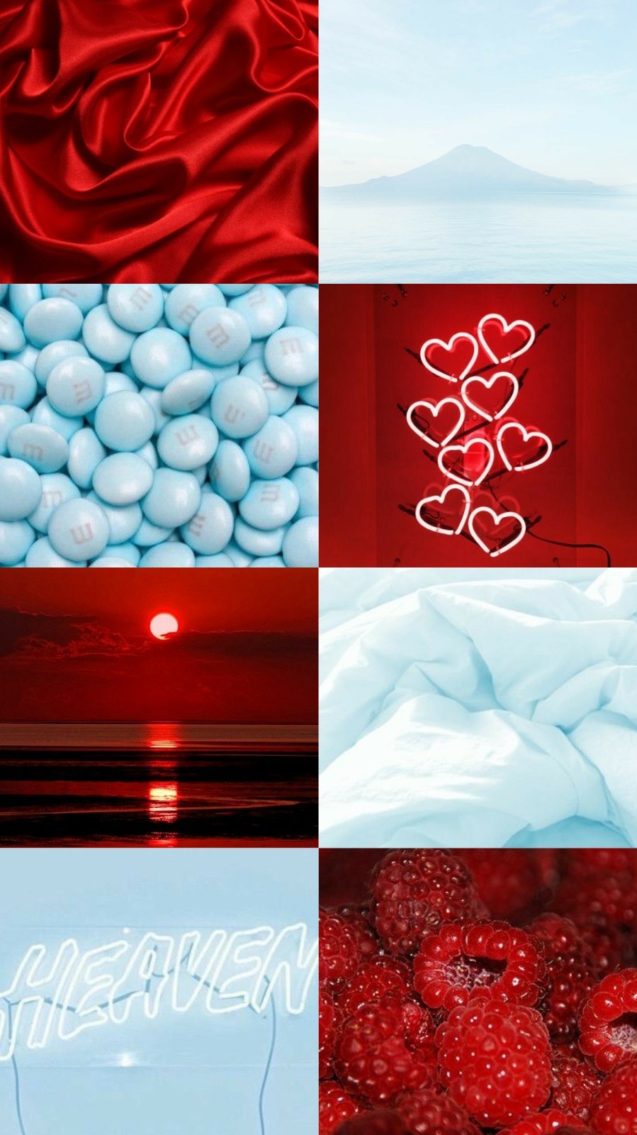Red Blue Aesthetic Wallpapers