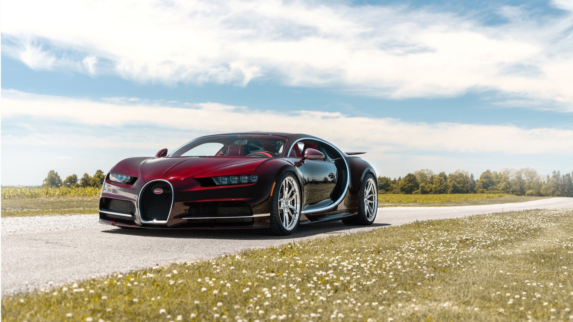 Red Bugatti Wallpapers