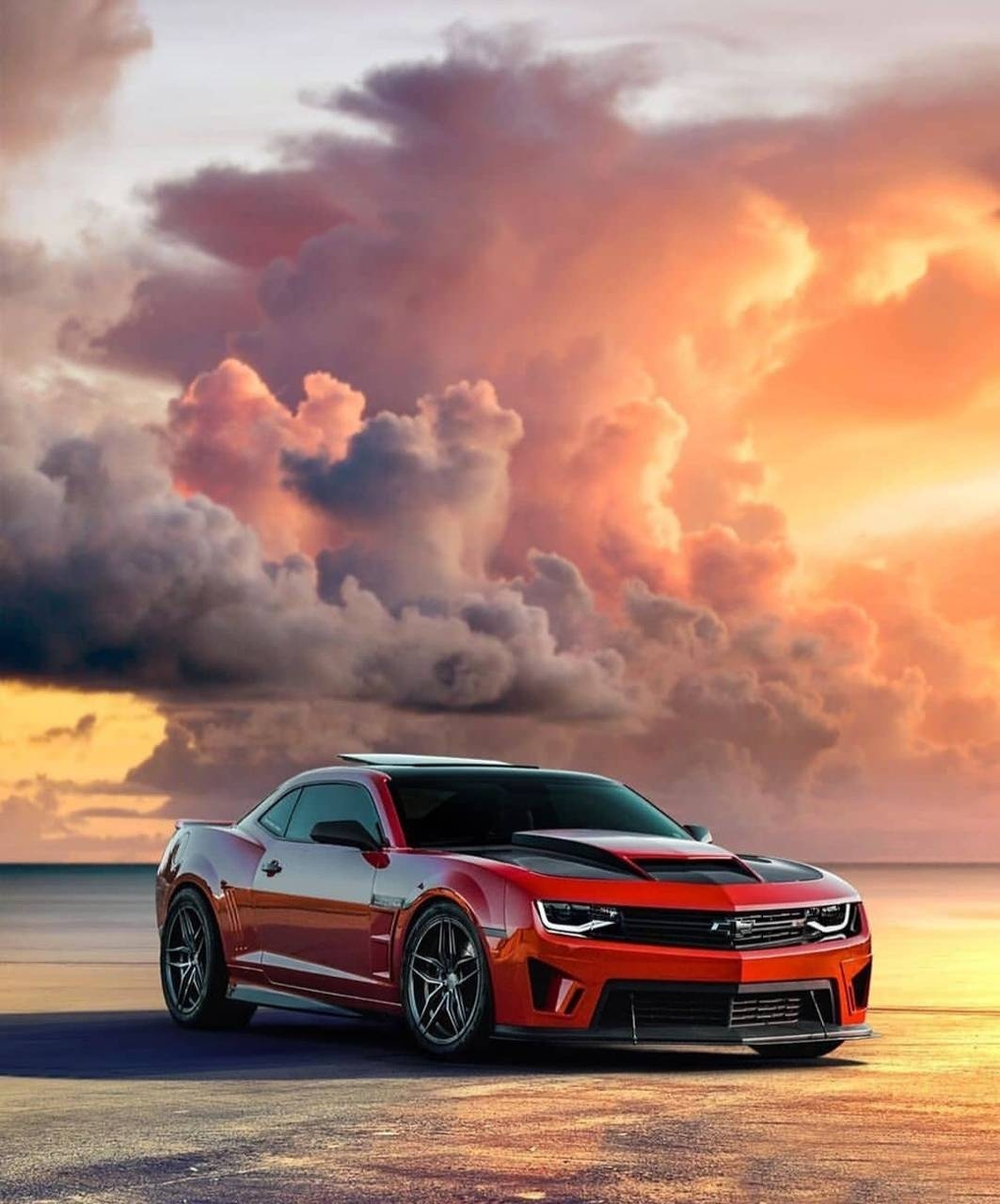 Red Camaro Wallpapers