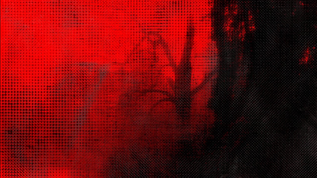 Red Creepy Background