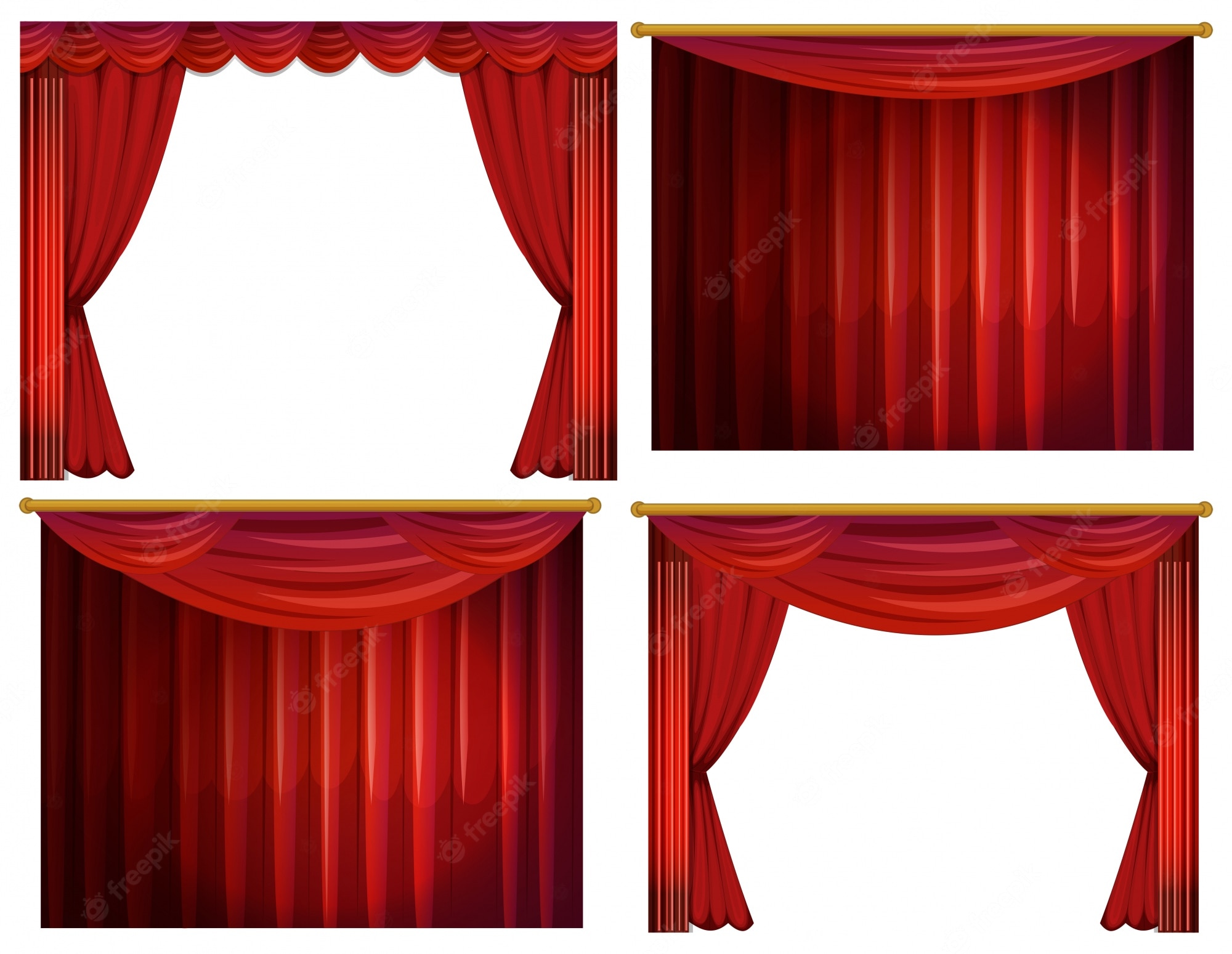 Red Curtain Wallpapers