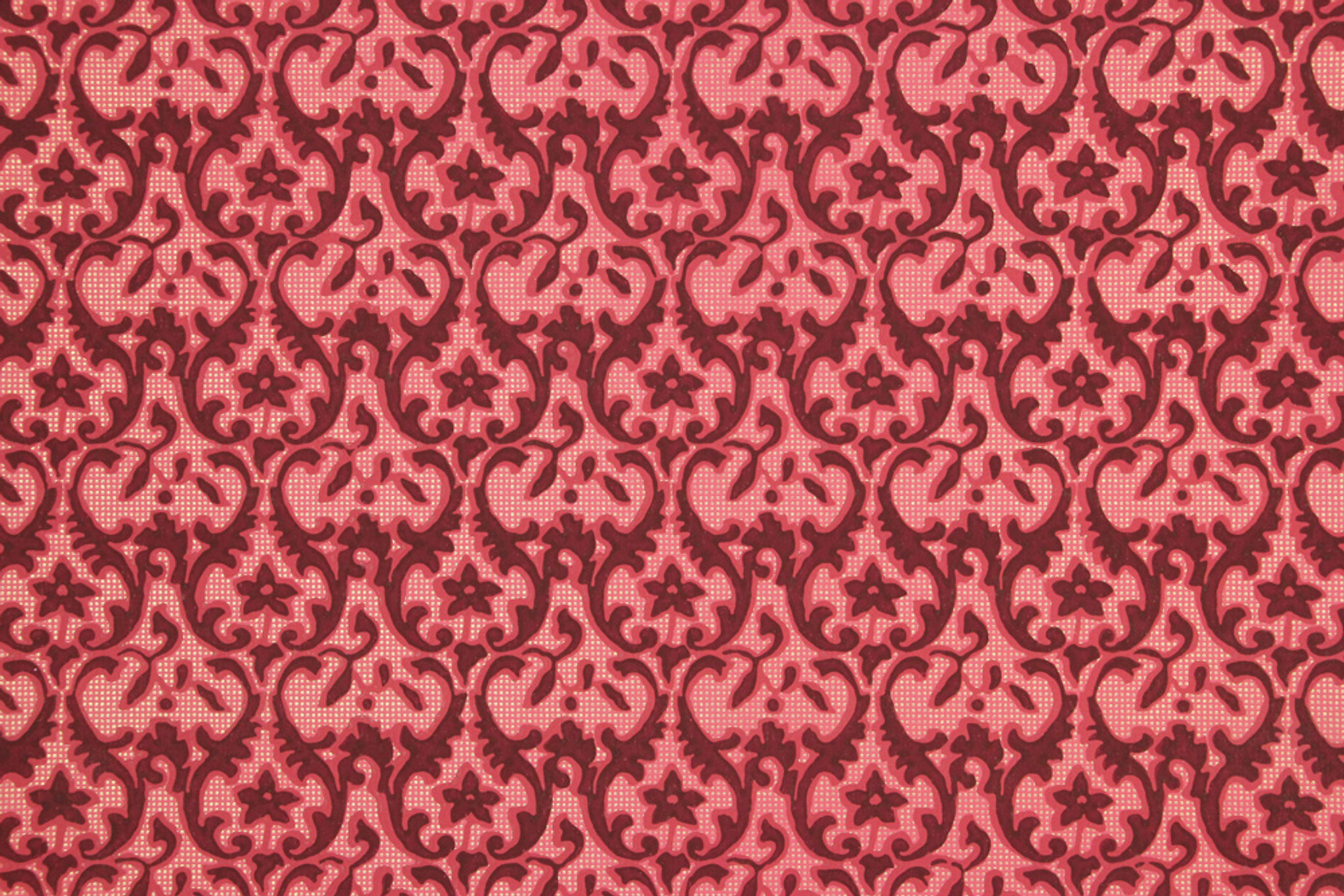 Red Damask Wallpapers