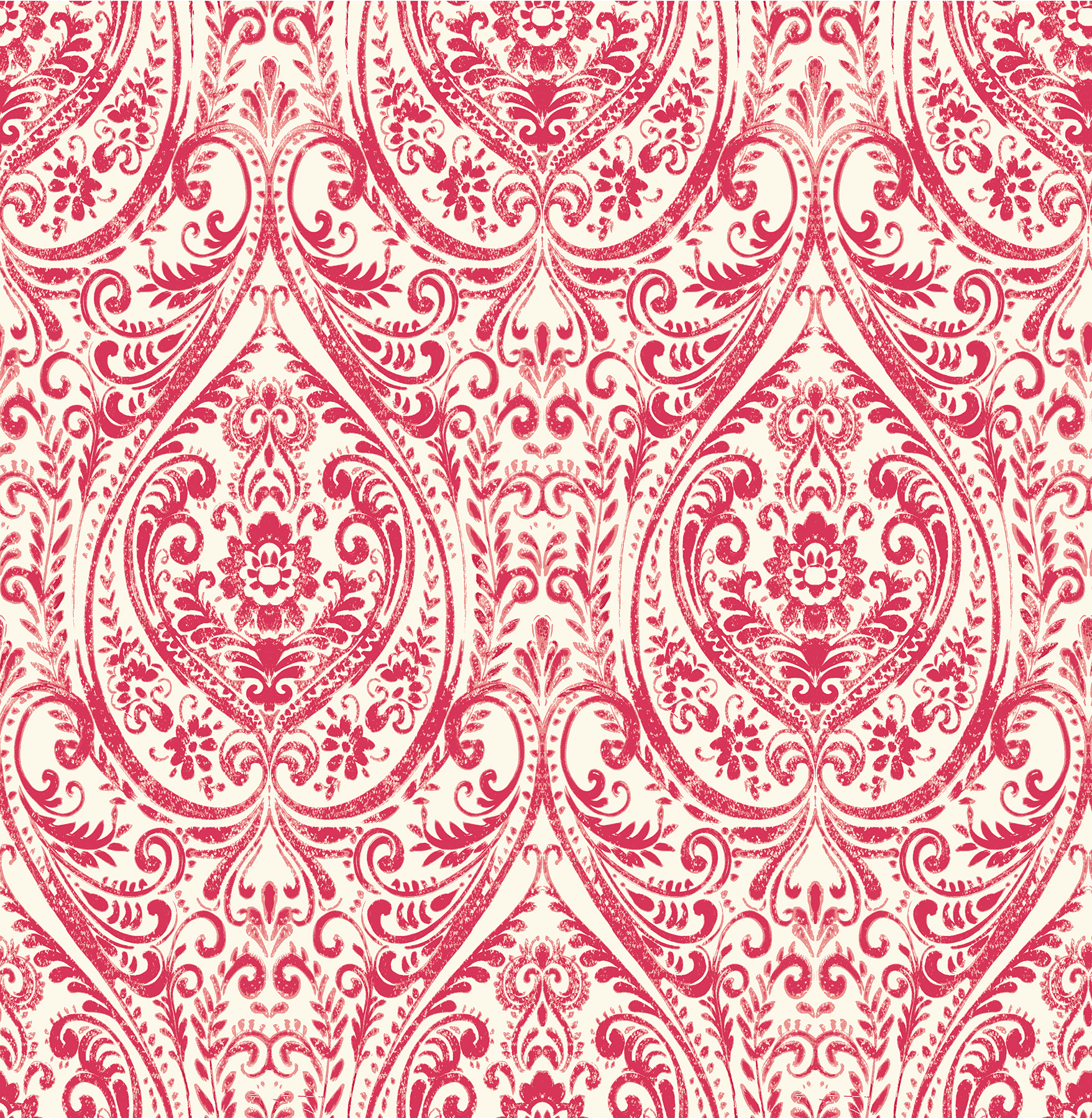 Red Damask Wallpapers