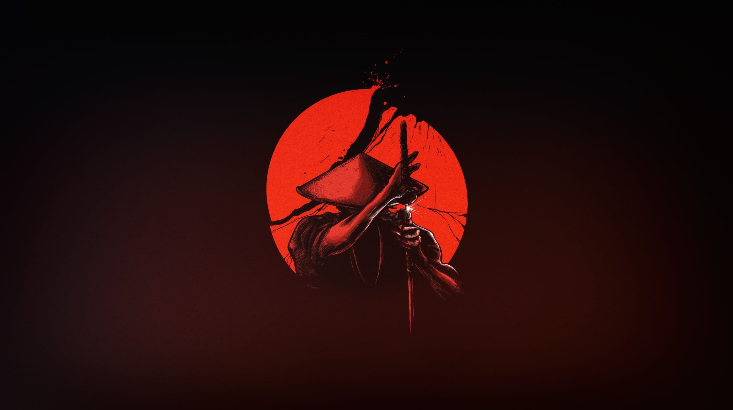 Red Devil Samurai Katanas Wallpapers