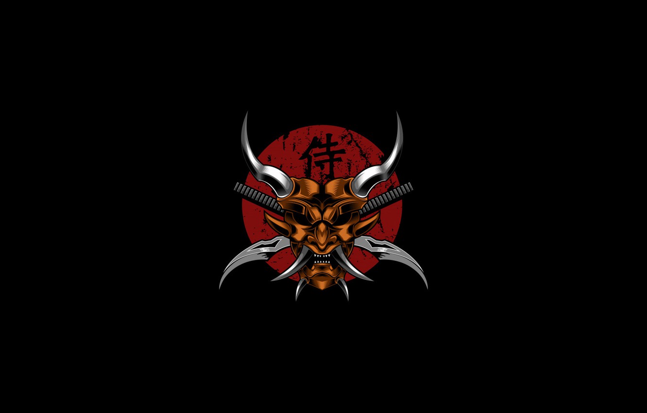 Red Devil Samurai Katanas Wallpapers