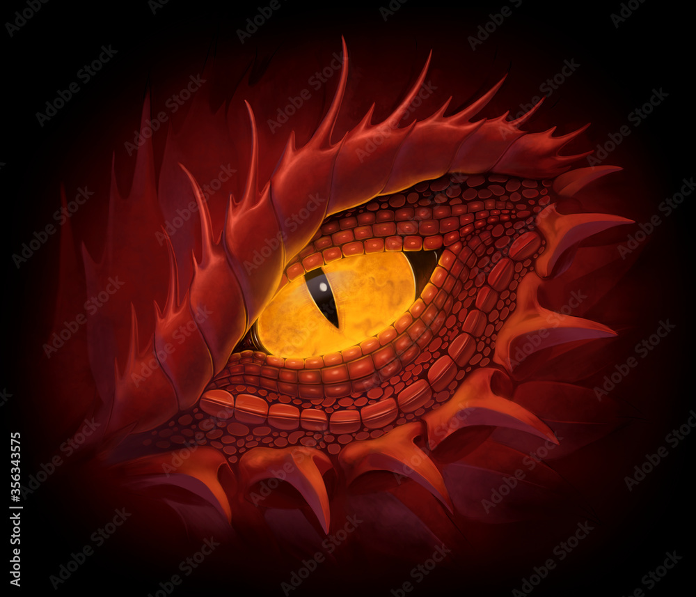 Red Dragon Eye Wallpapers