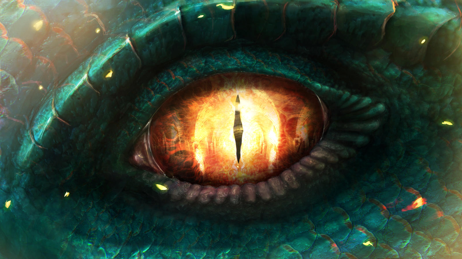 Red Dragon Eye Wallpapers