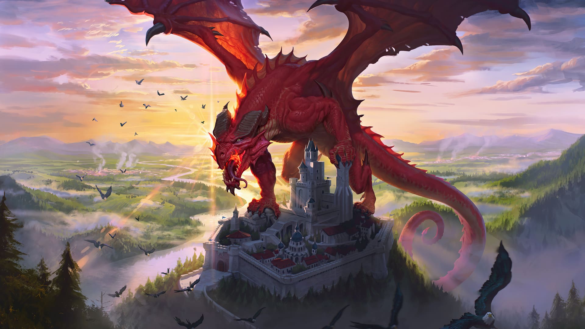 Red Dragon Wallpapers