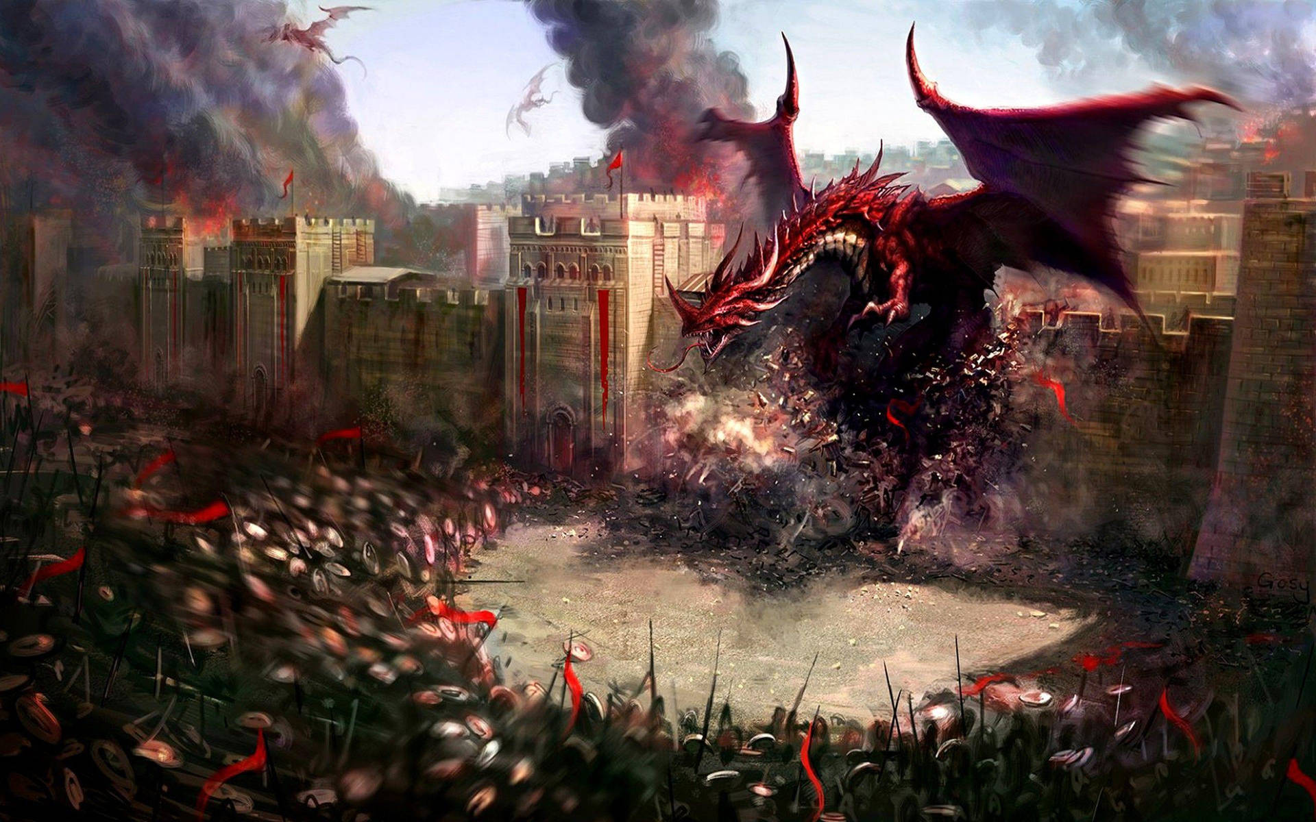 Red Dragon Wallpapers