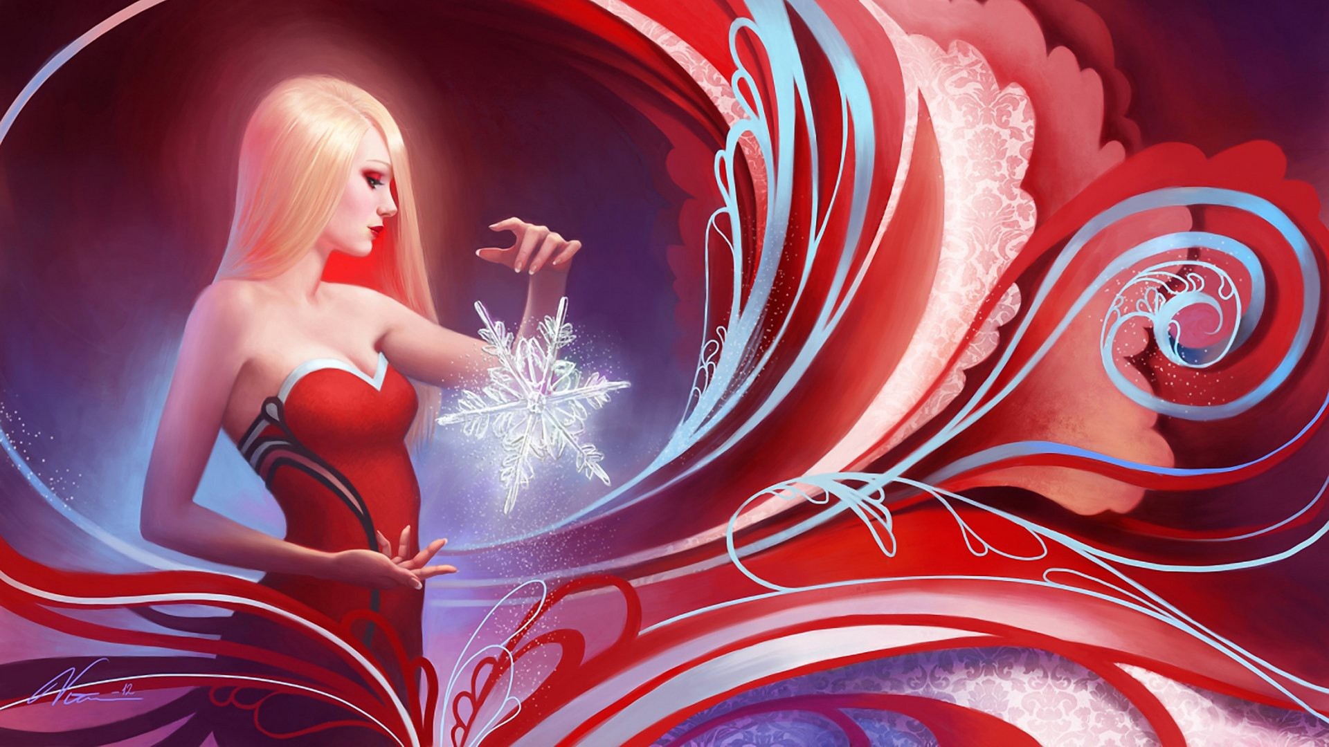 Red Fantasy Wallpapers