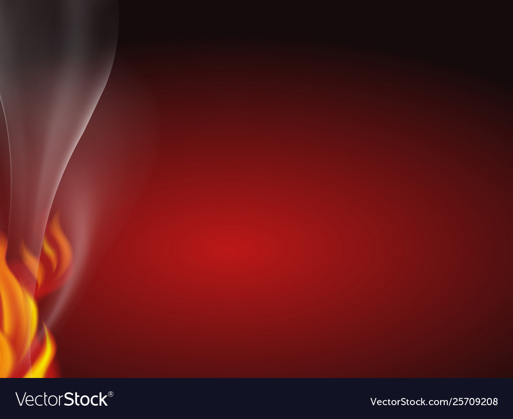 Red Flames Background