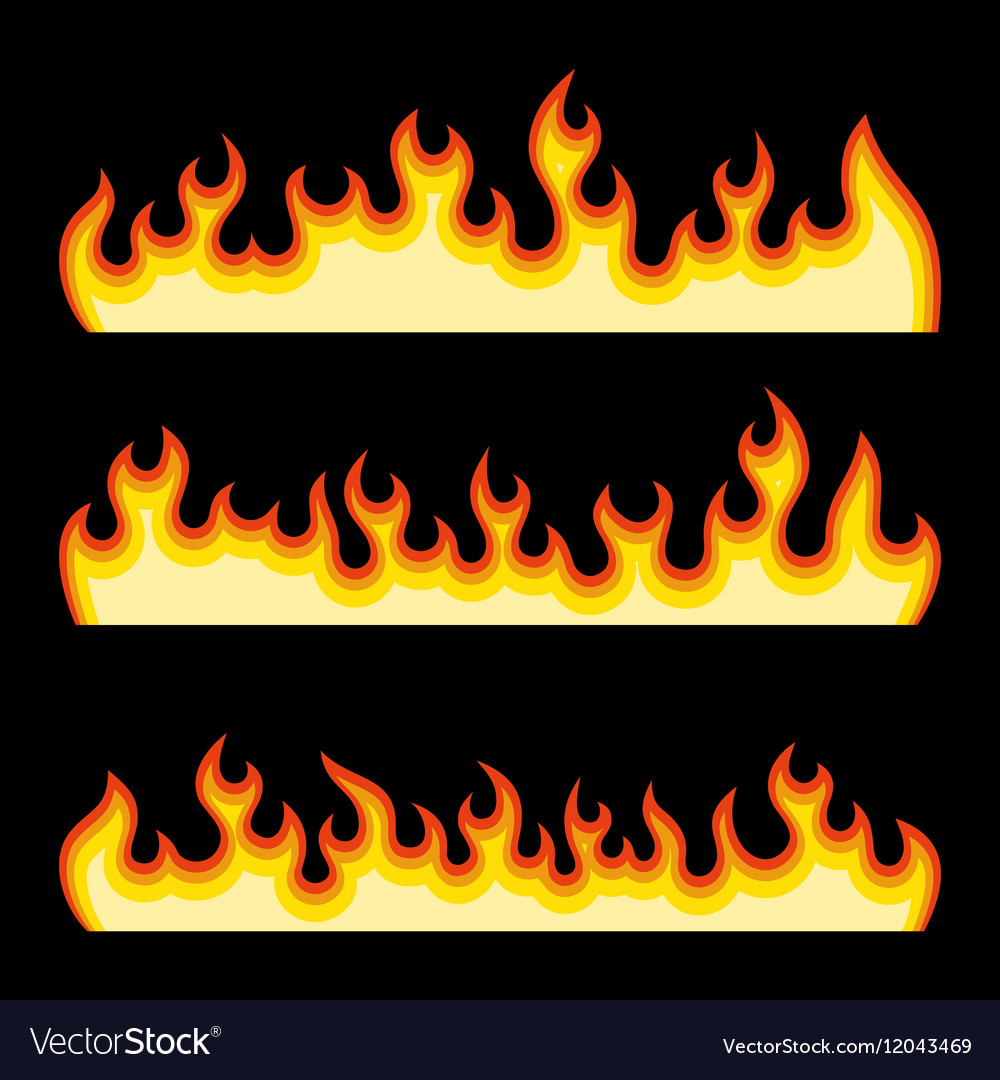 Red Flames Background