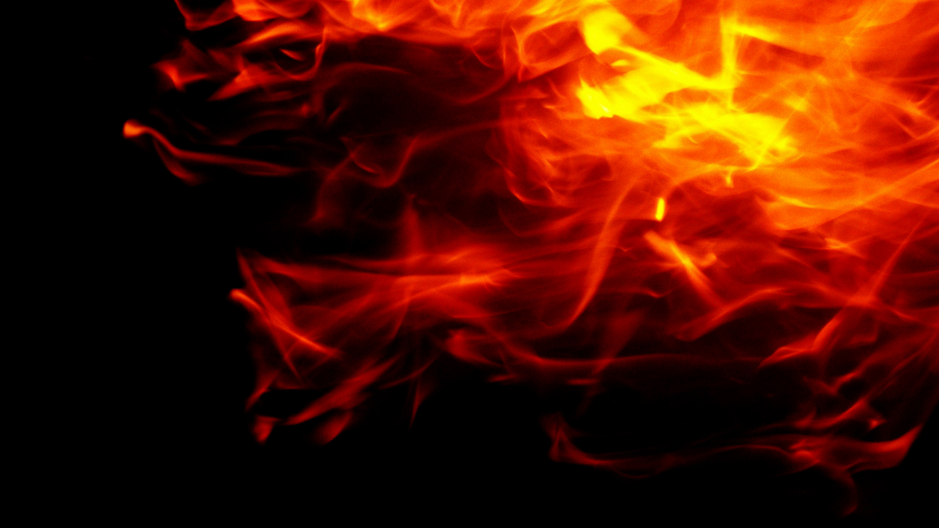 Red Flames Background