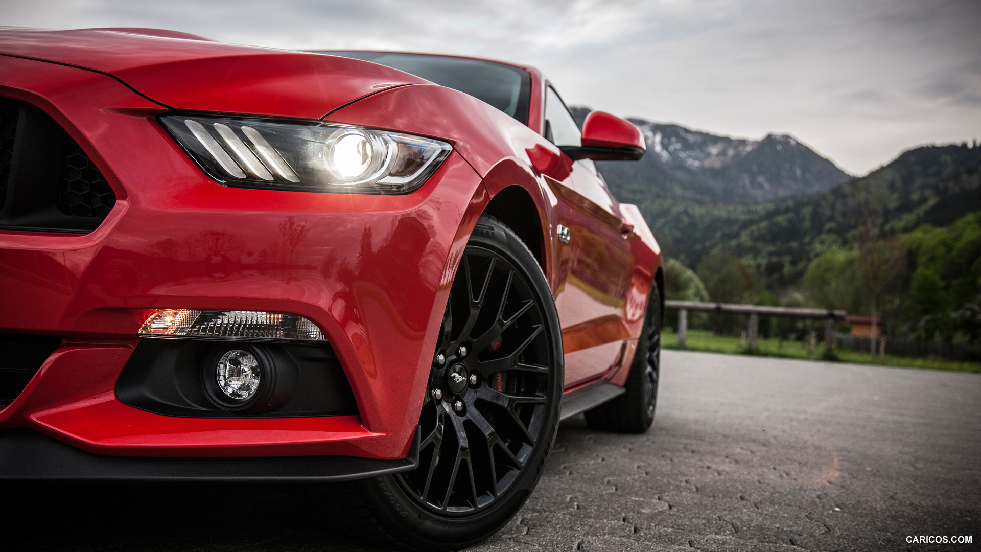 Red Ford Mustang Wallpapers