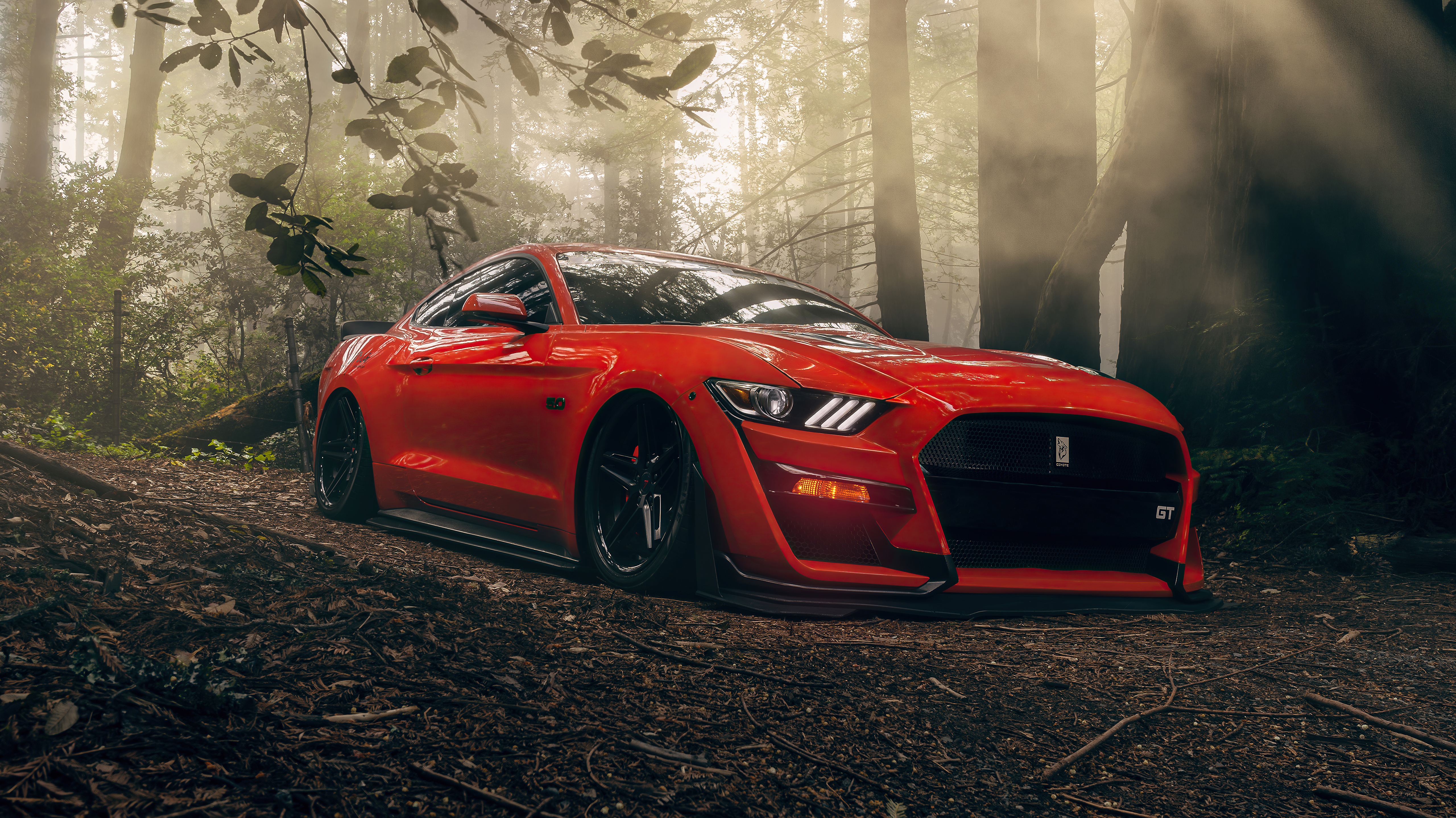 Red Ford Mustang Wallpapers