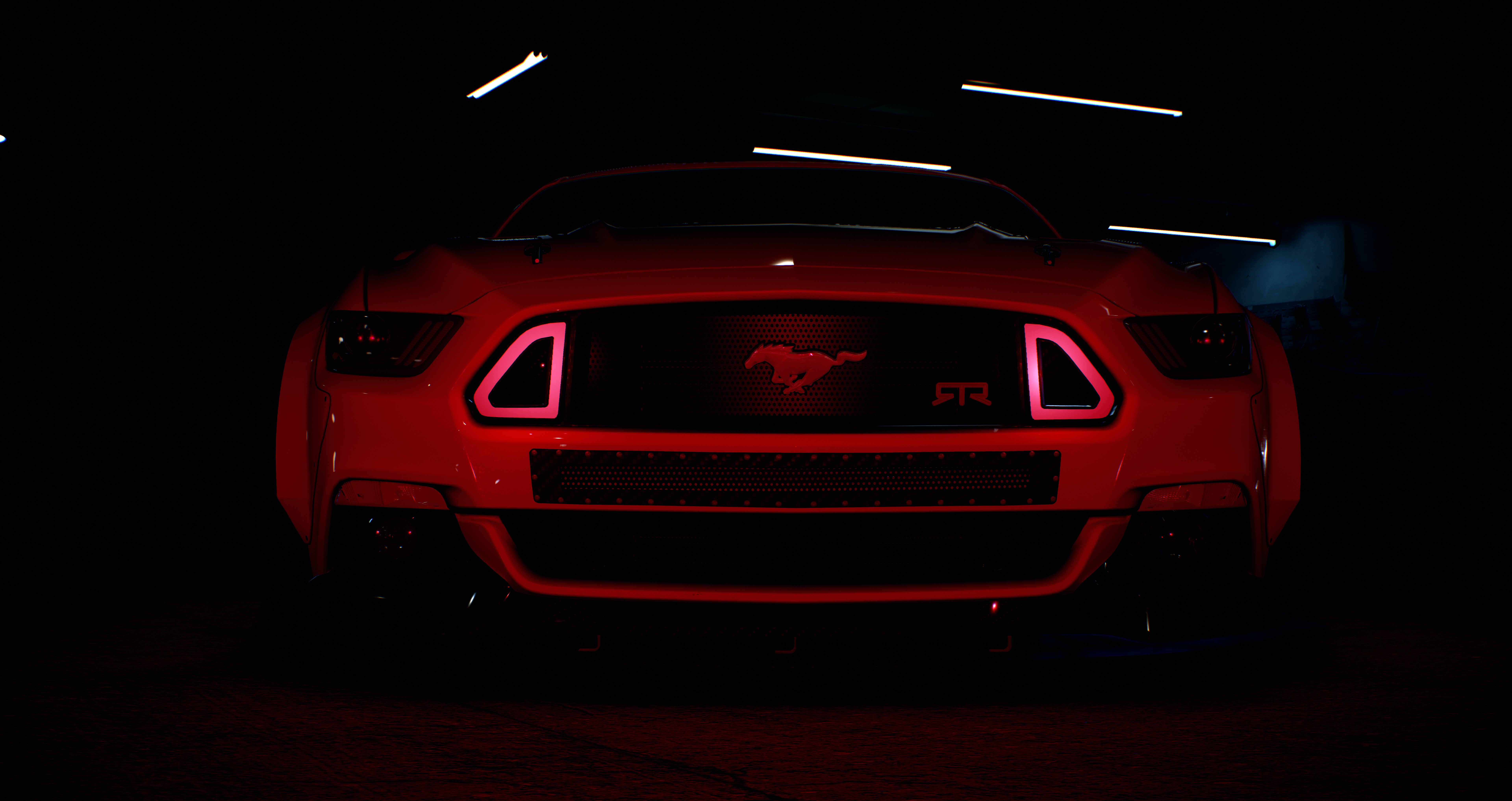 Red Ford Mustang Wallpapers