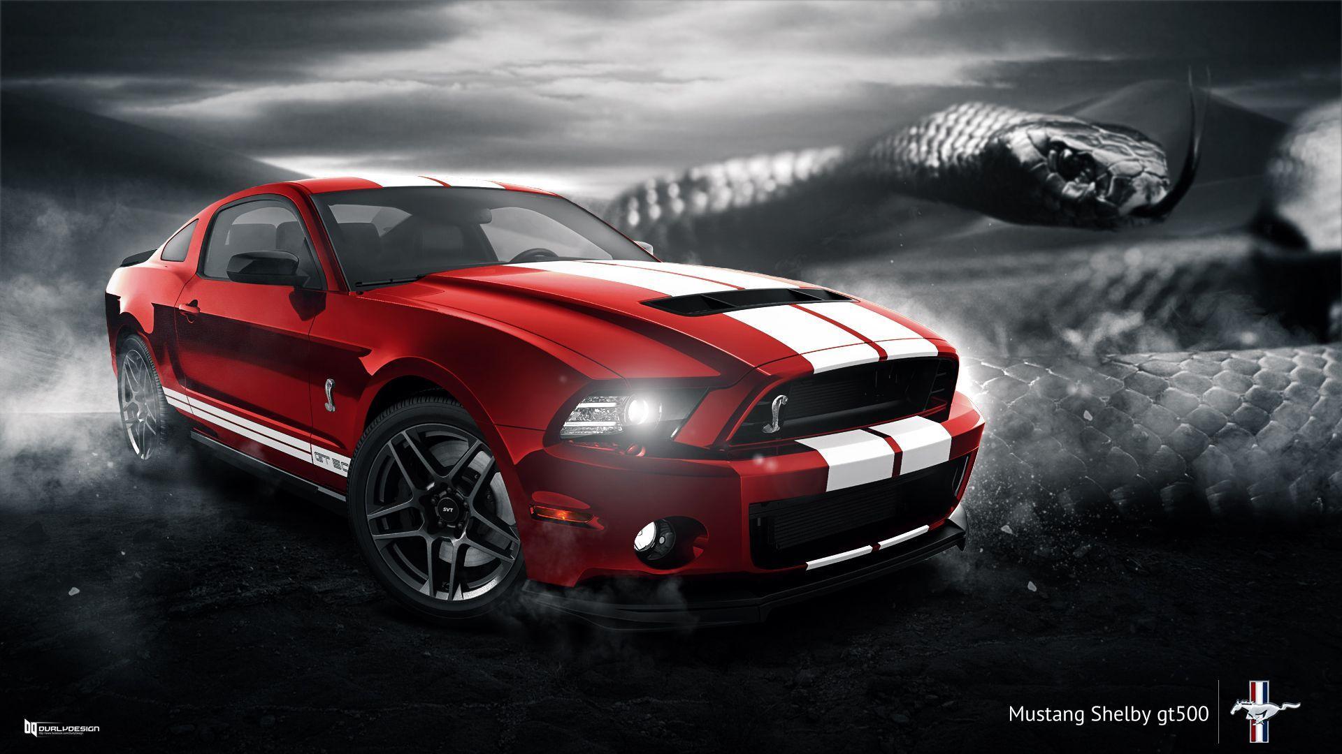 Red Ford Mustang Wallpapers