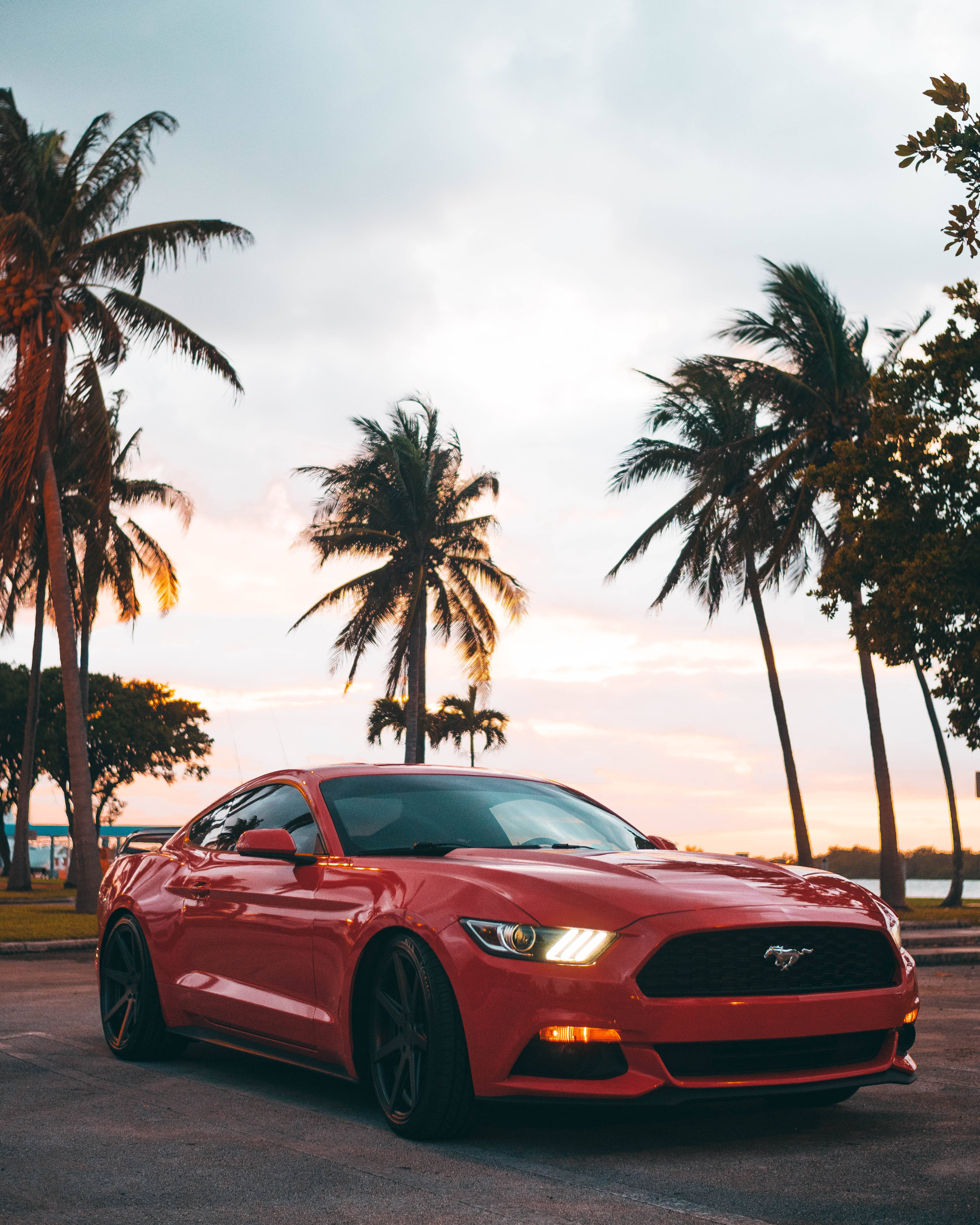 Red Ford Mustang Wallpapers