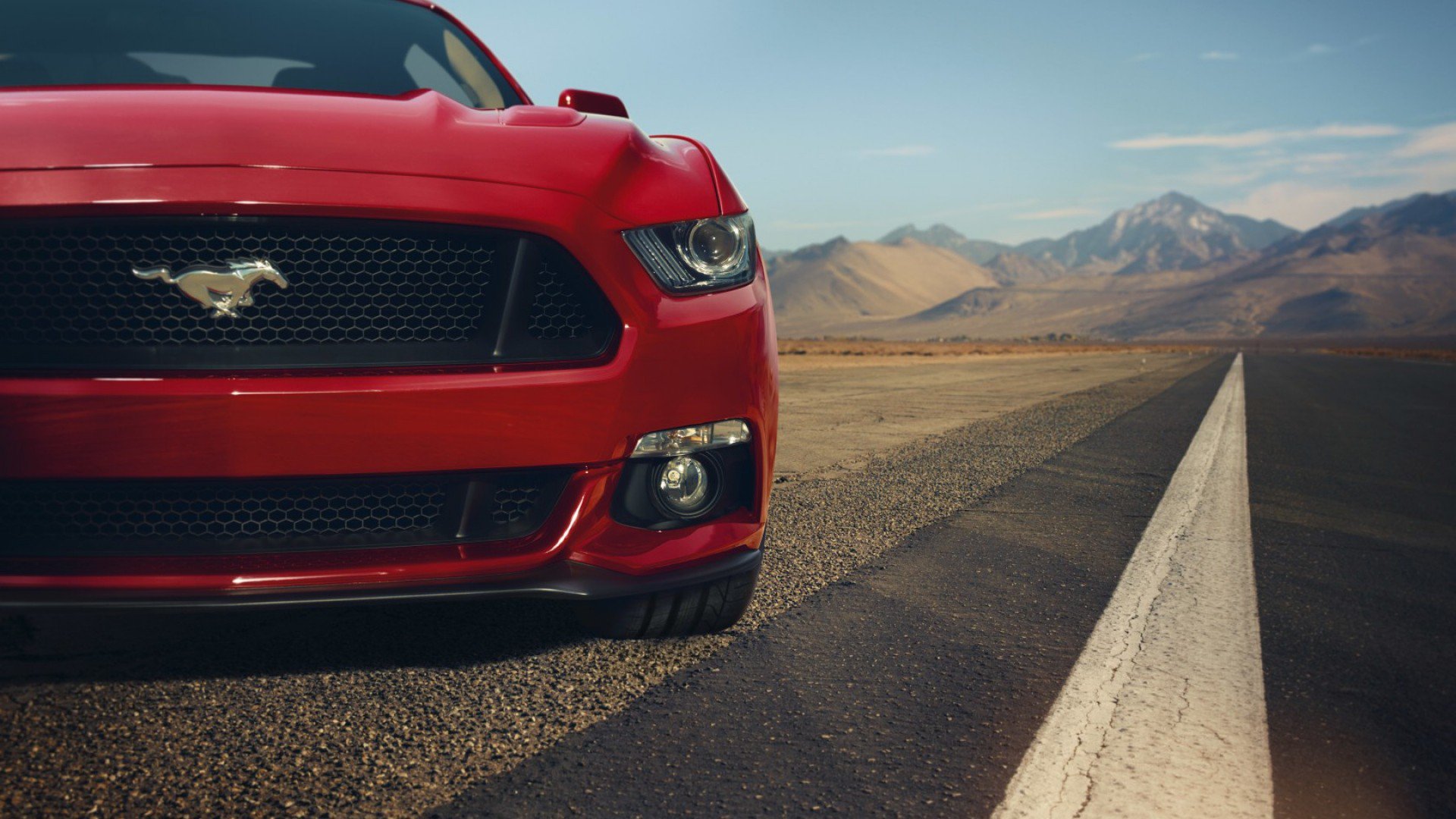 Red Ford Mustang Wallpapers