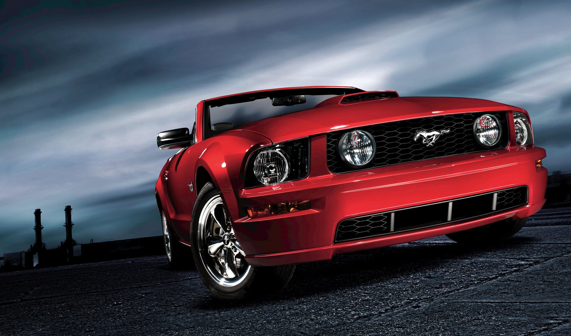 Red Ford Mustang Wallpapers