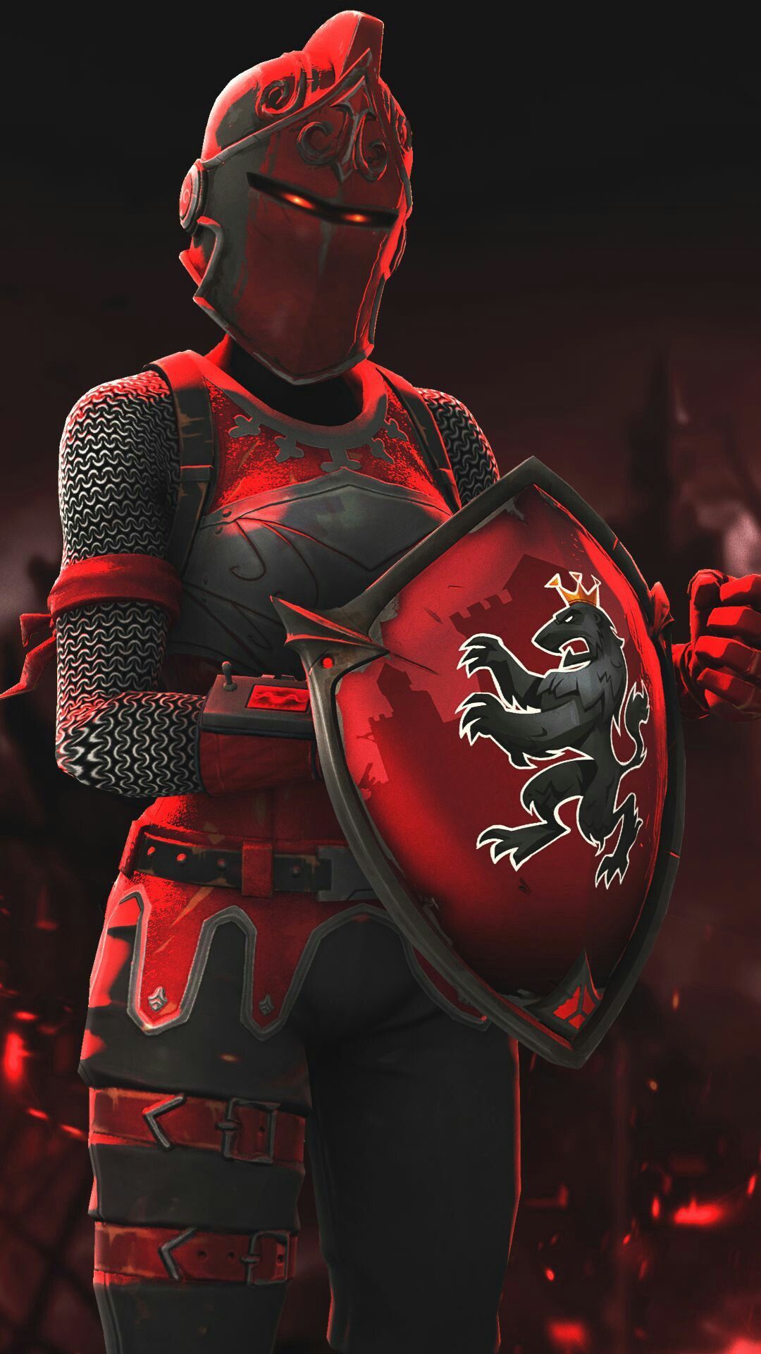 Red Fortnite Wallpapers